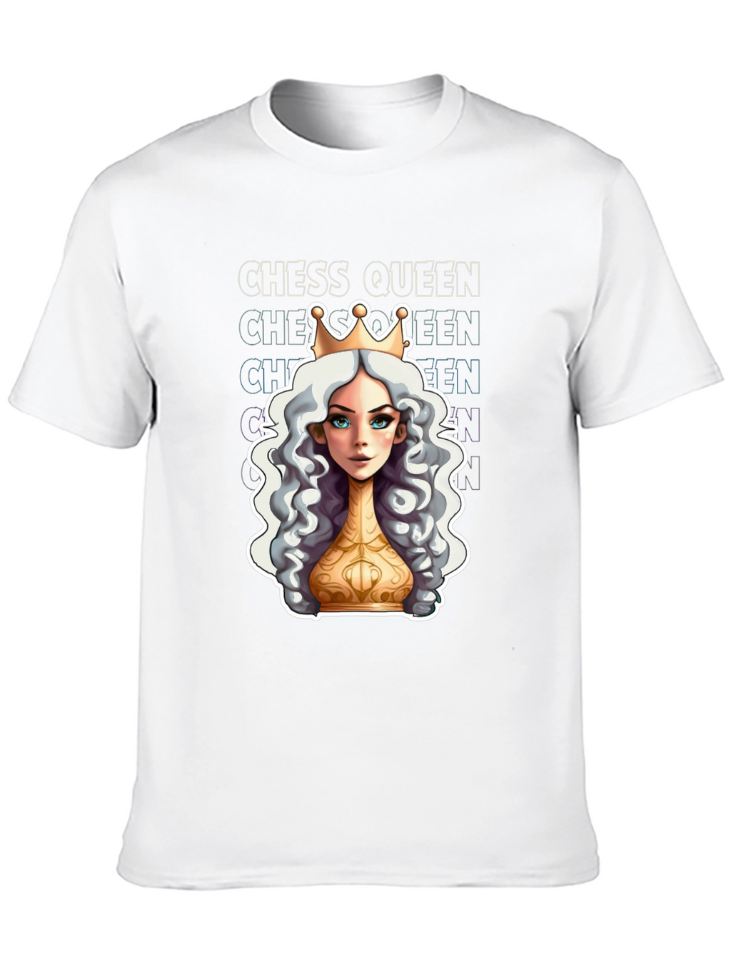Chess Queen Graphic Tee - Stylish Unisex T-Shirt