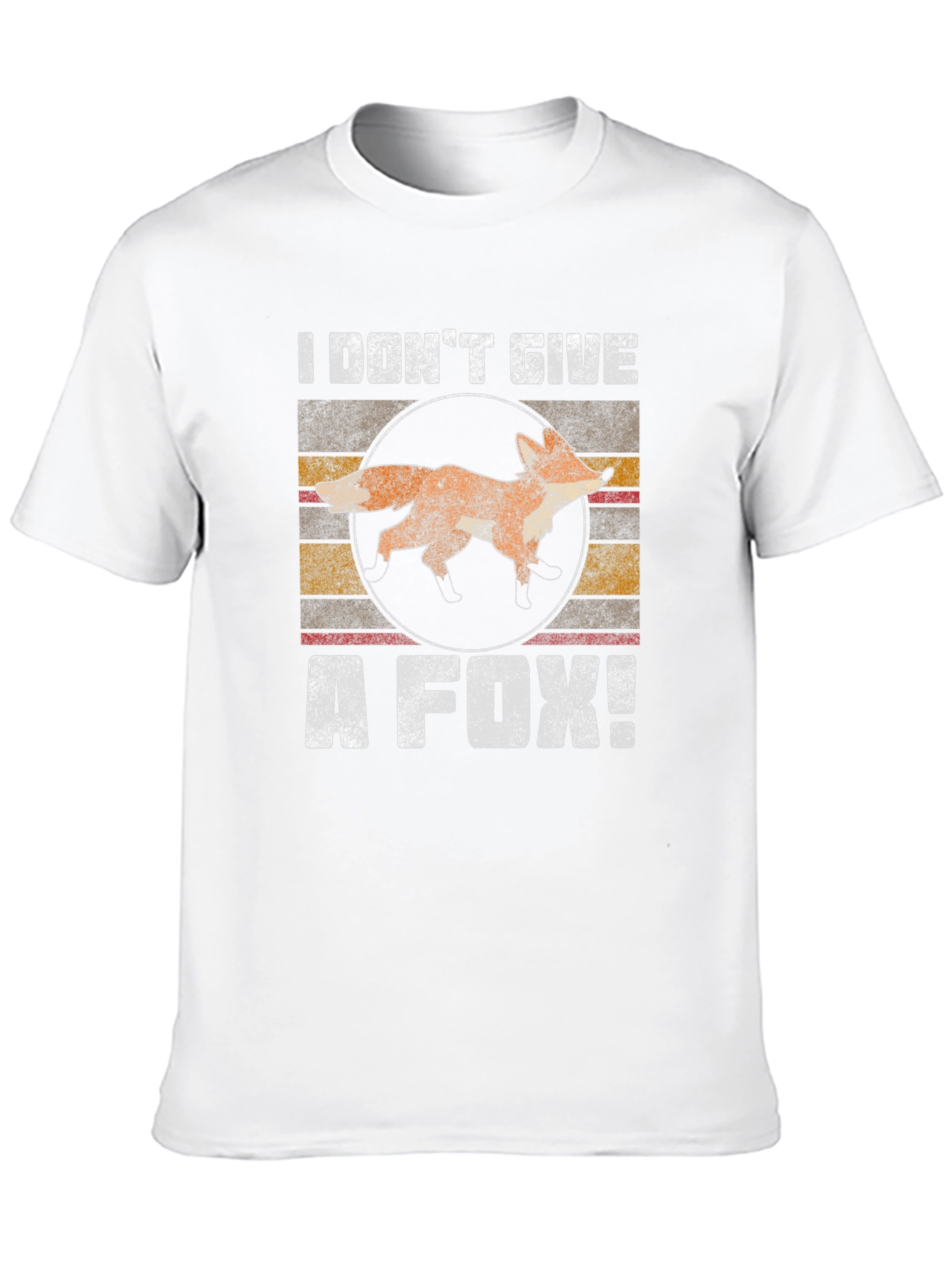 I Dont Give a Fox! T-Shirt Funny Animal Tee