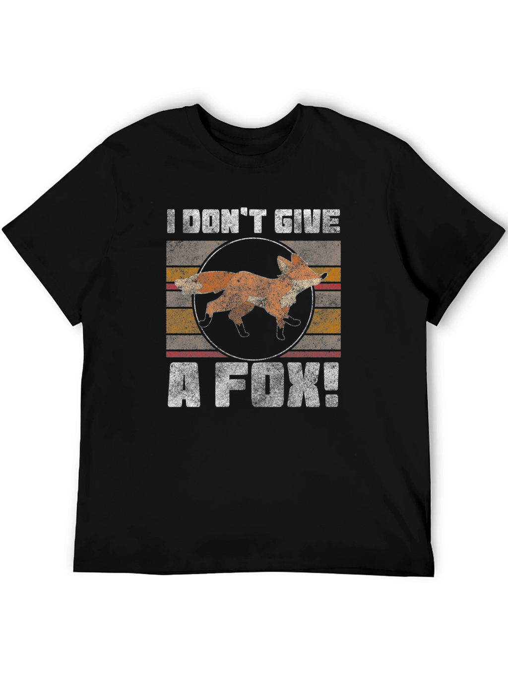 I Dont Give a Fox! T-Shirt Funny Animal Tee