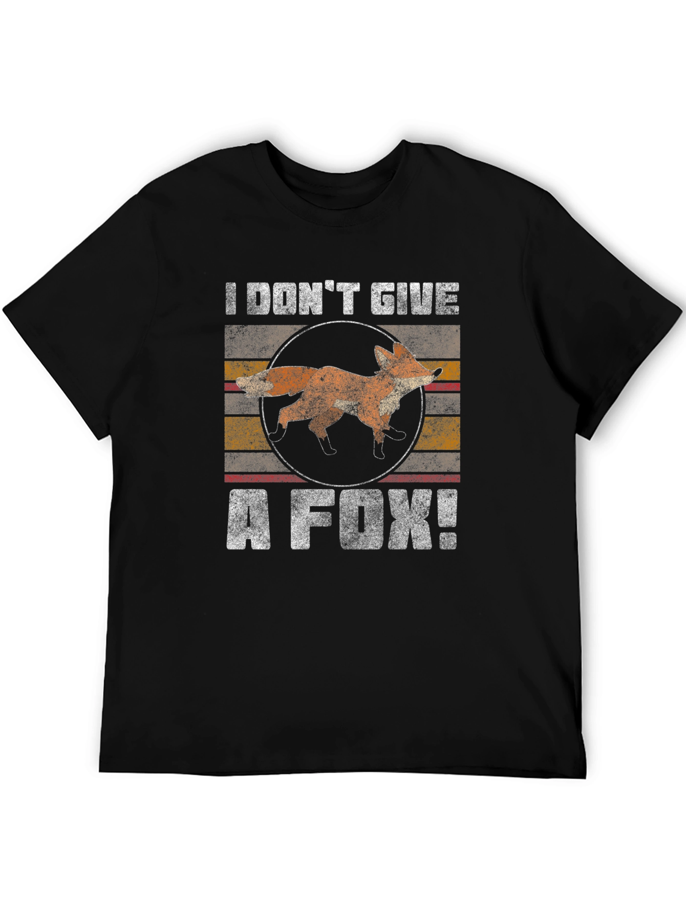I Dont Give a Fox! T-Shirt Funny Animal Tee