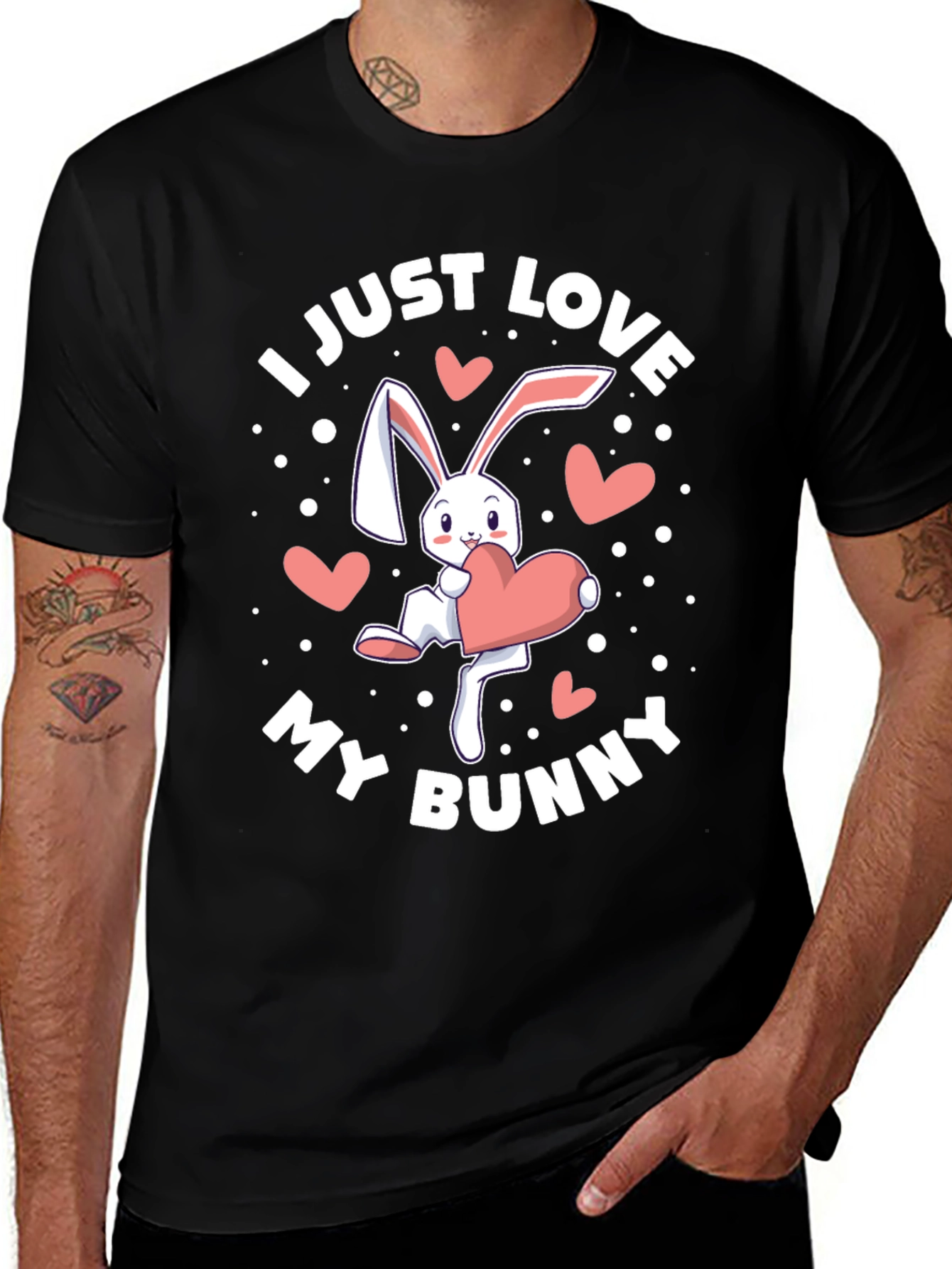 I Just Love My Bunny T-Shirt - Cute Easter Rabbit Tee