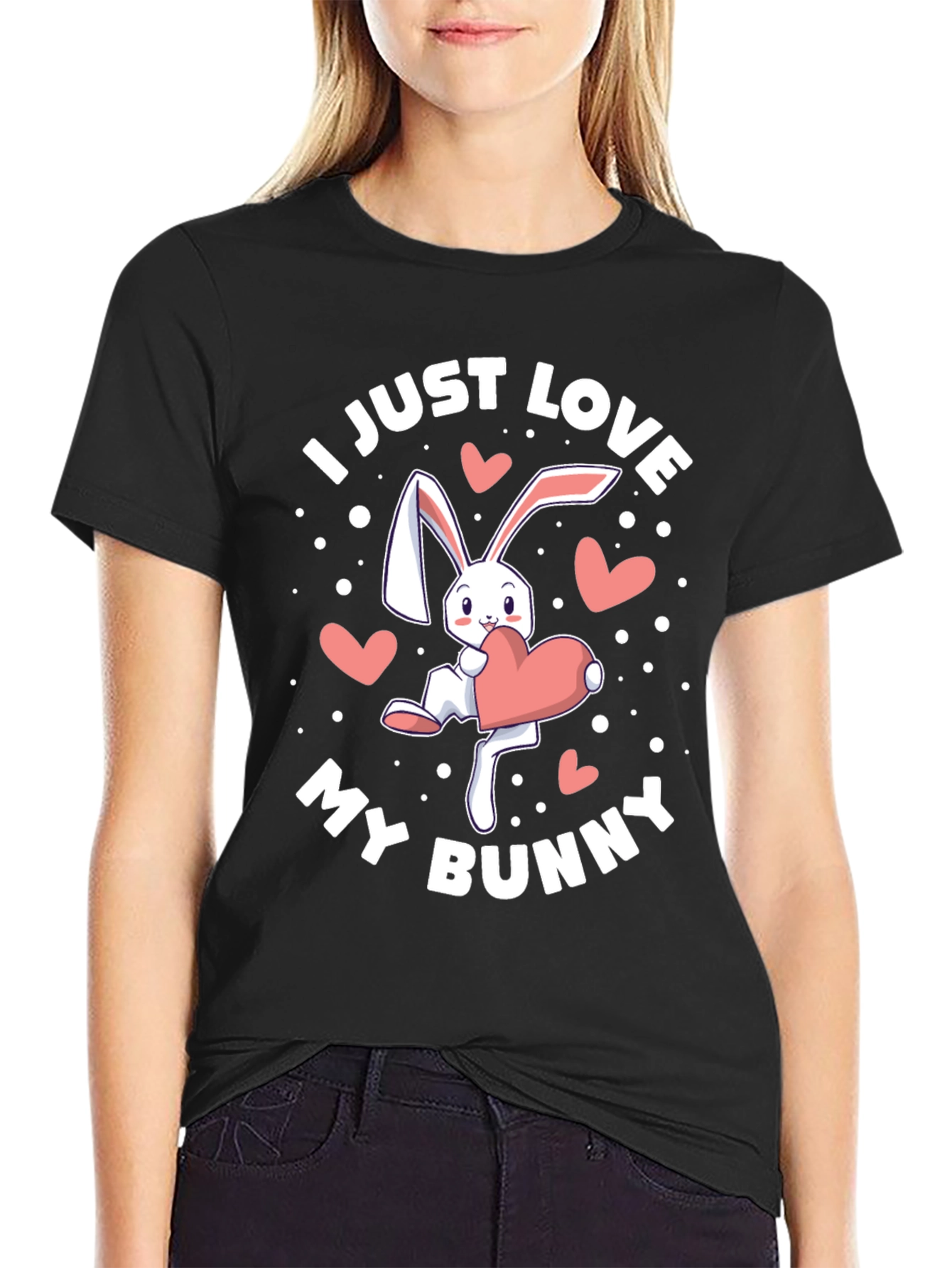 I Just Love My Bunny T-Shirt - Cute Easter Rabbit Tee