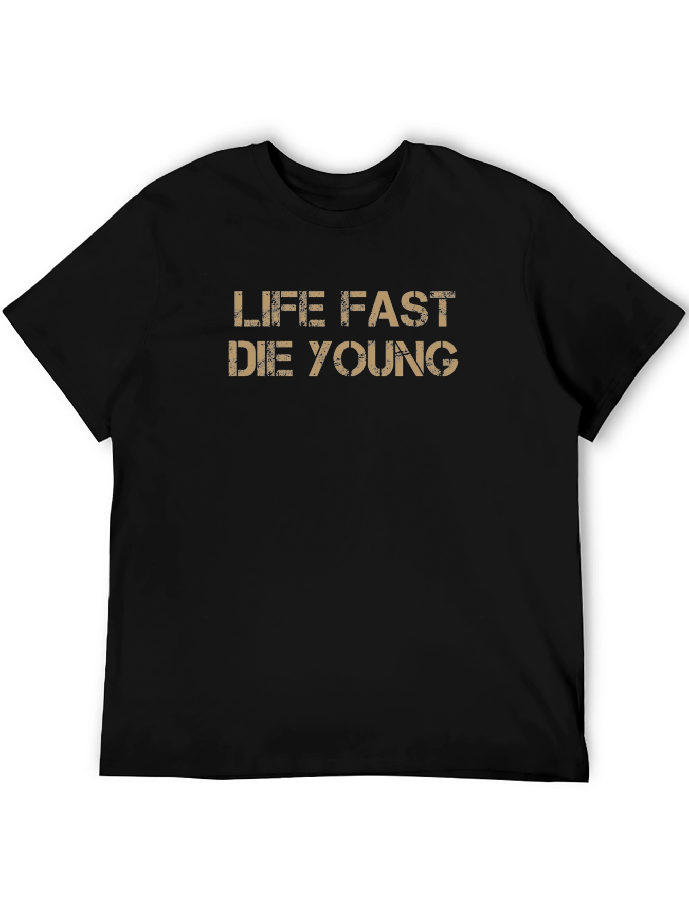 Life Fast Die Young Graphic T-Shirt