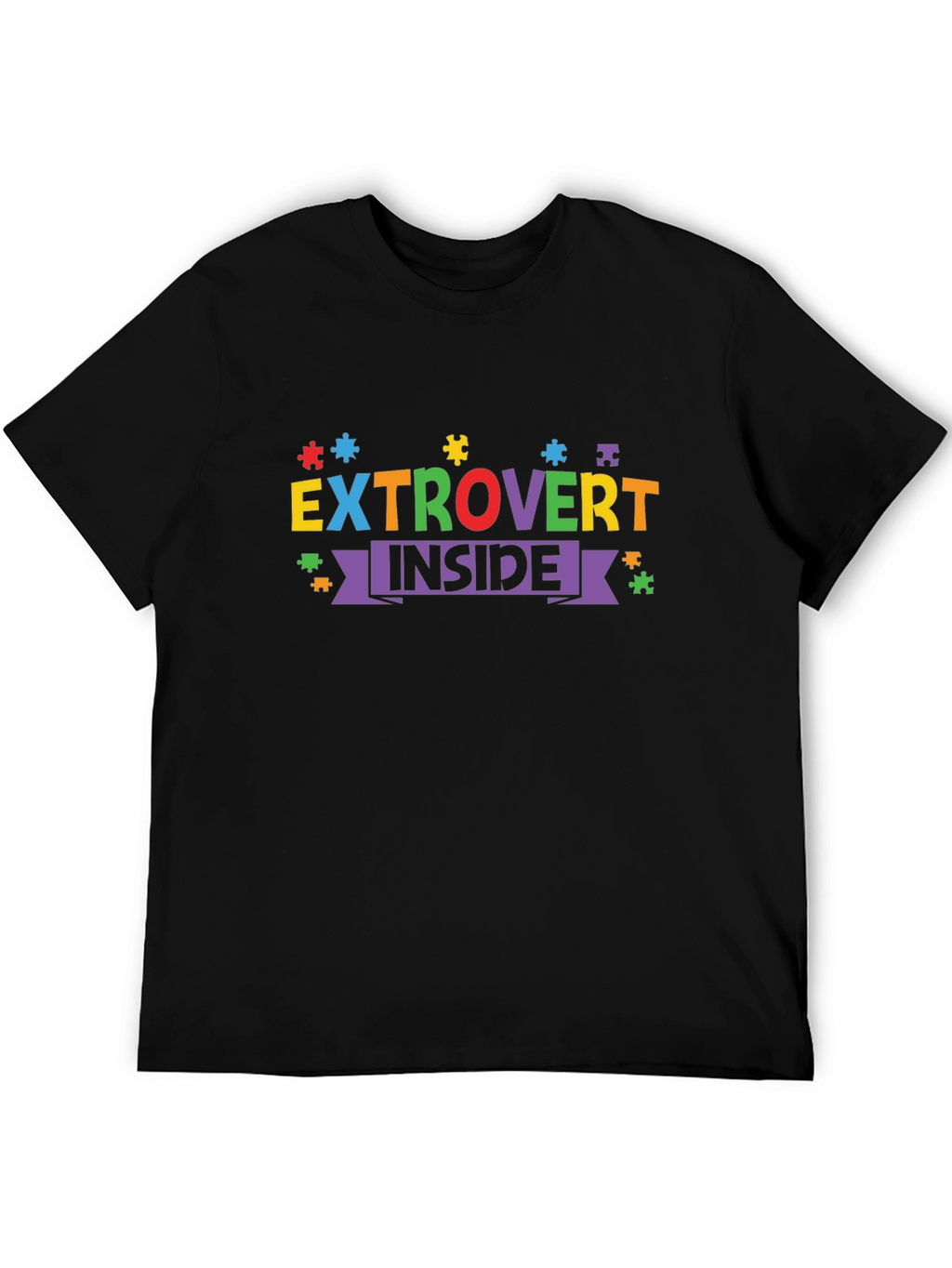 Extrovert Inside Graphic T-Shirt