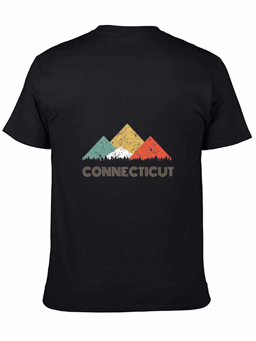 Retro Connecticut Mountain T-Shirt