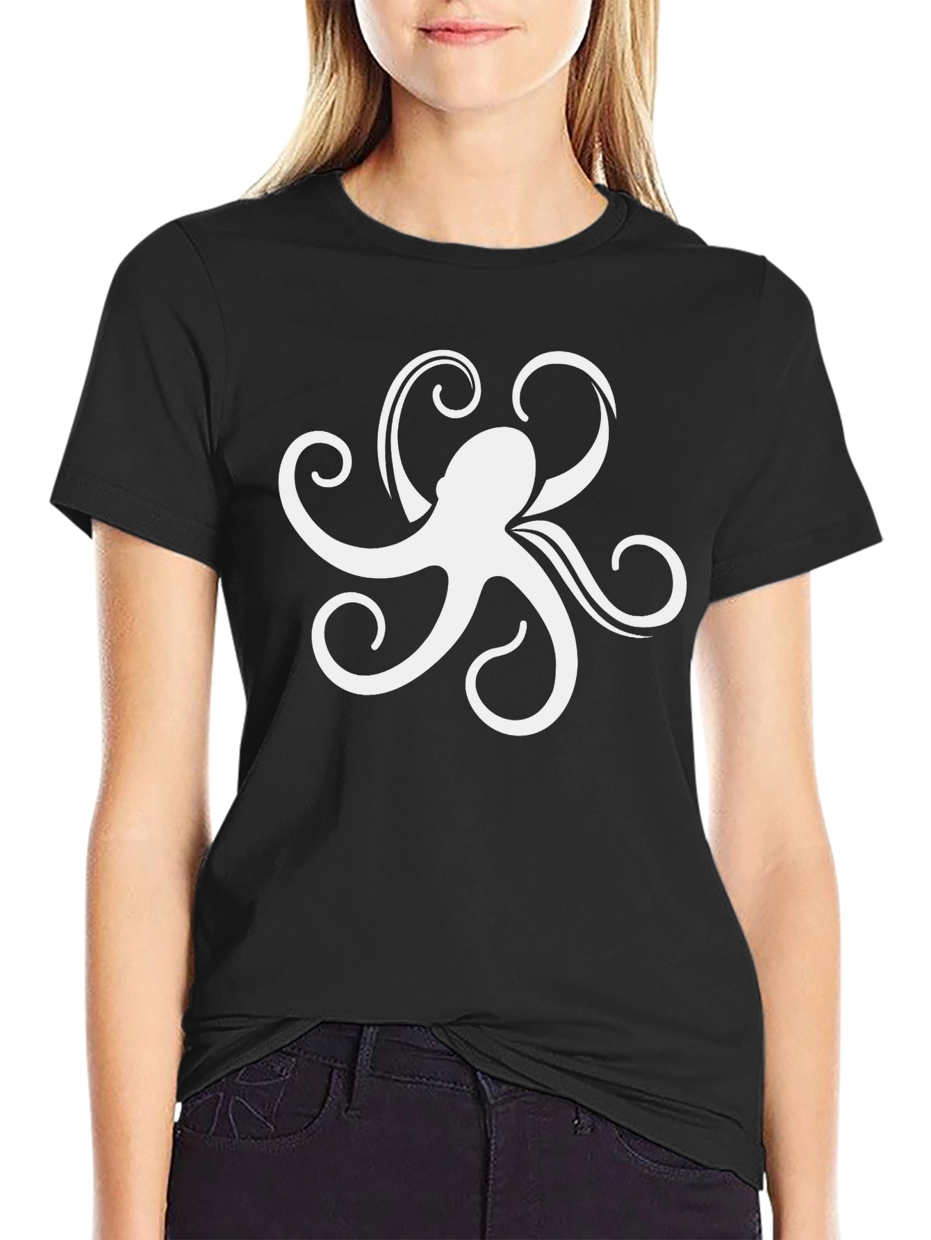 Octopus Graphic Tee - Cool Kraken Design