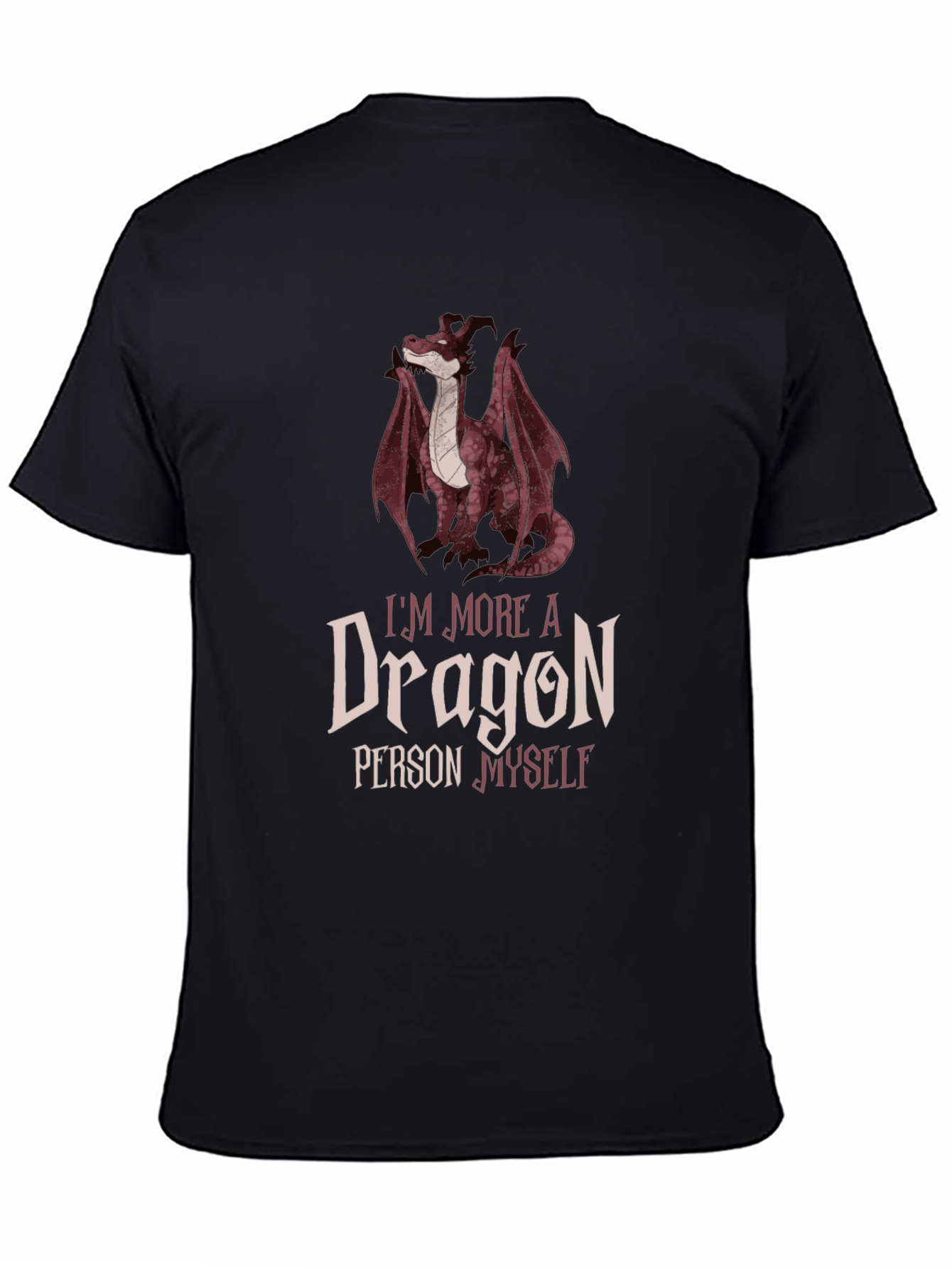 Dragon Person Graphic Tee - Unique Design Comfortable Fit