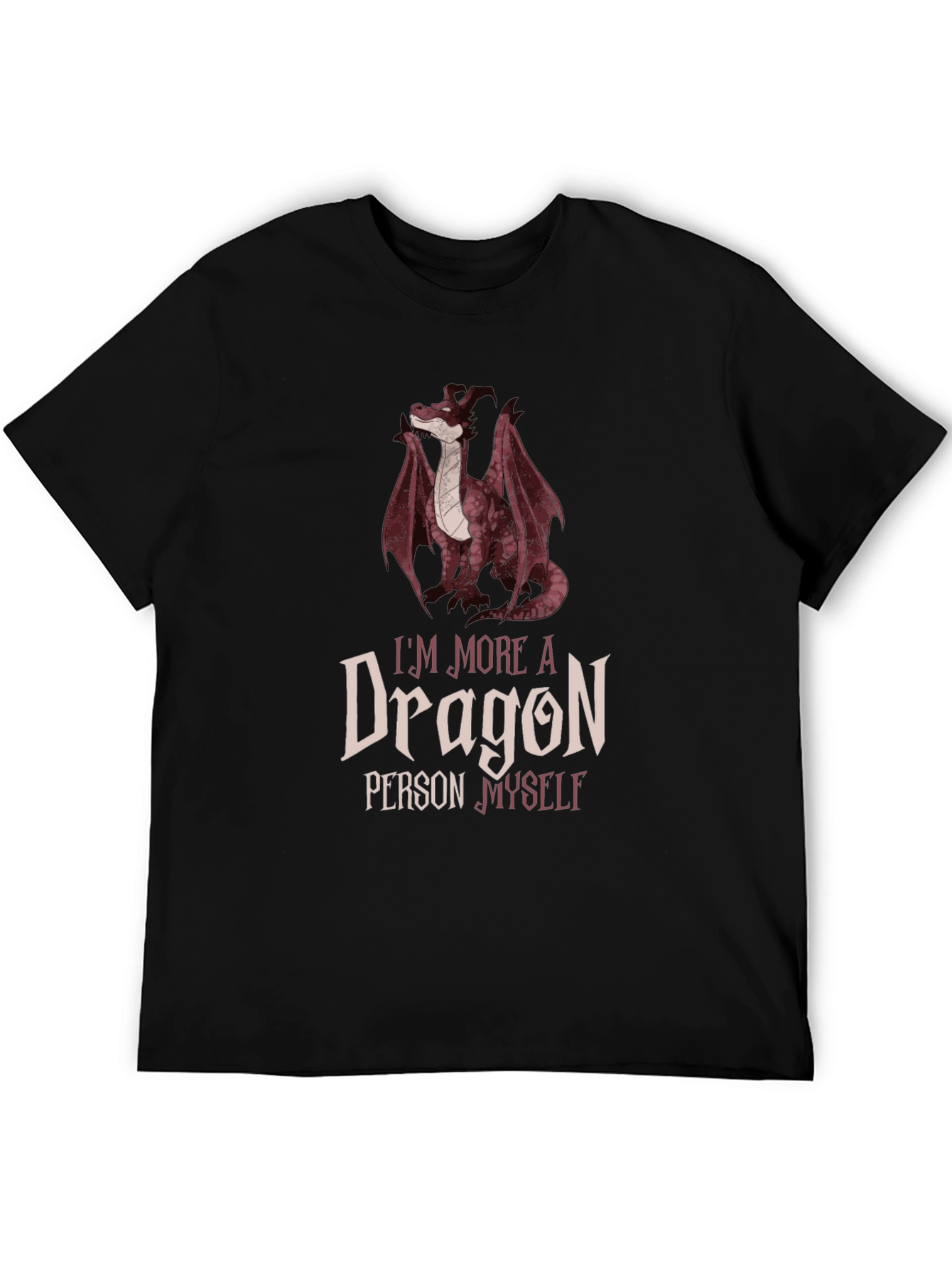 Dragon Person Graphic Tee - Unique Design Comfortable Fit