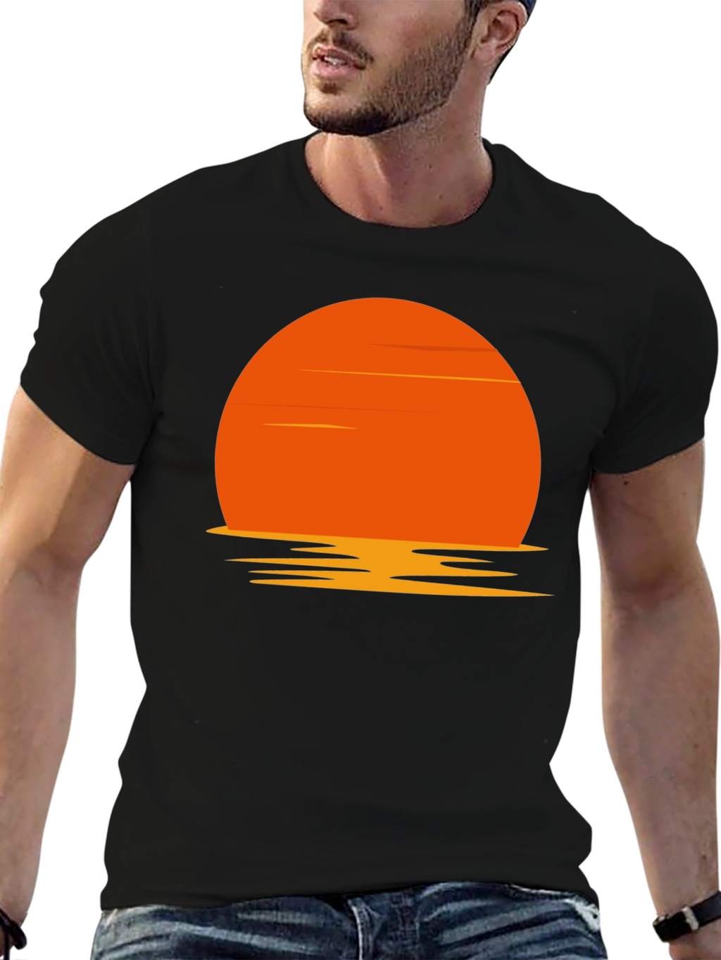 Sunset Graphic Tee - Stylish & Comfortable