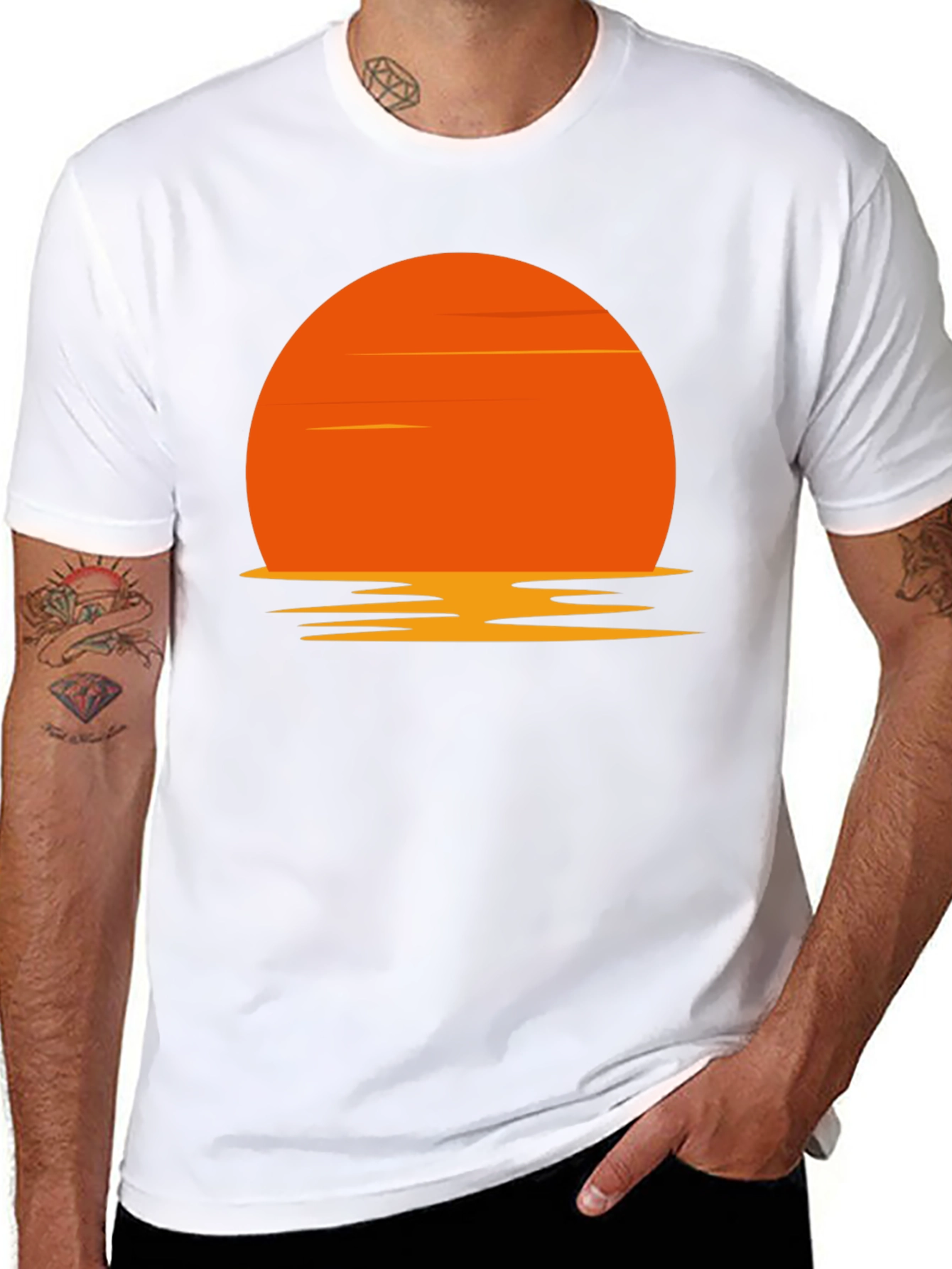 Sunset Graphic Tee - Stylish & Comfortable