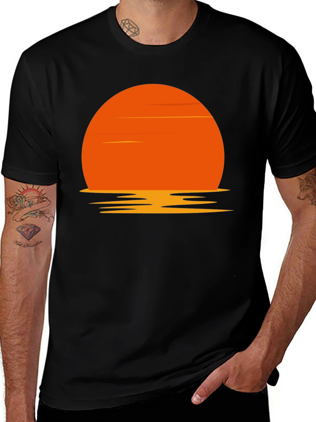 Sunset Graphic Tee - Stylish & Comfortable
