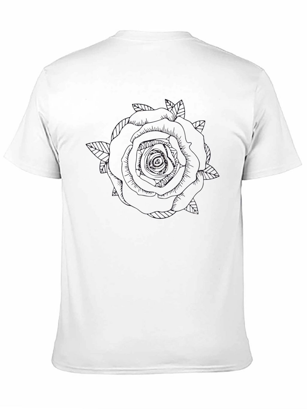 Classic Black Short-Sleeve T-Shirt