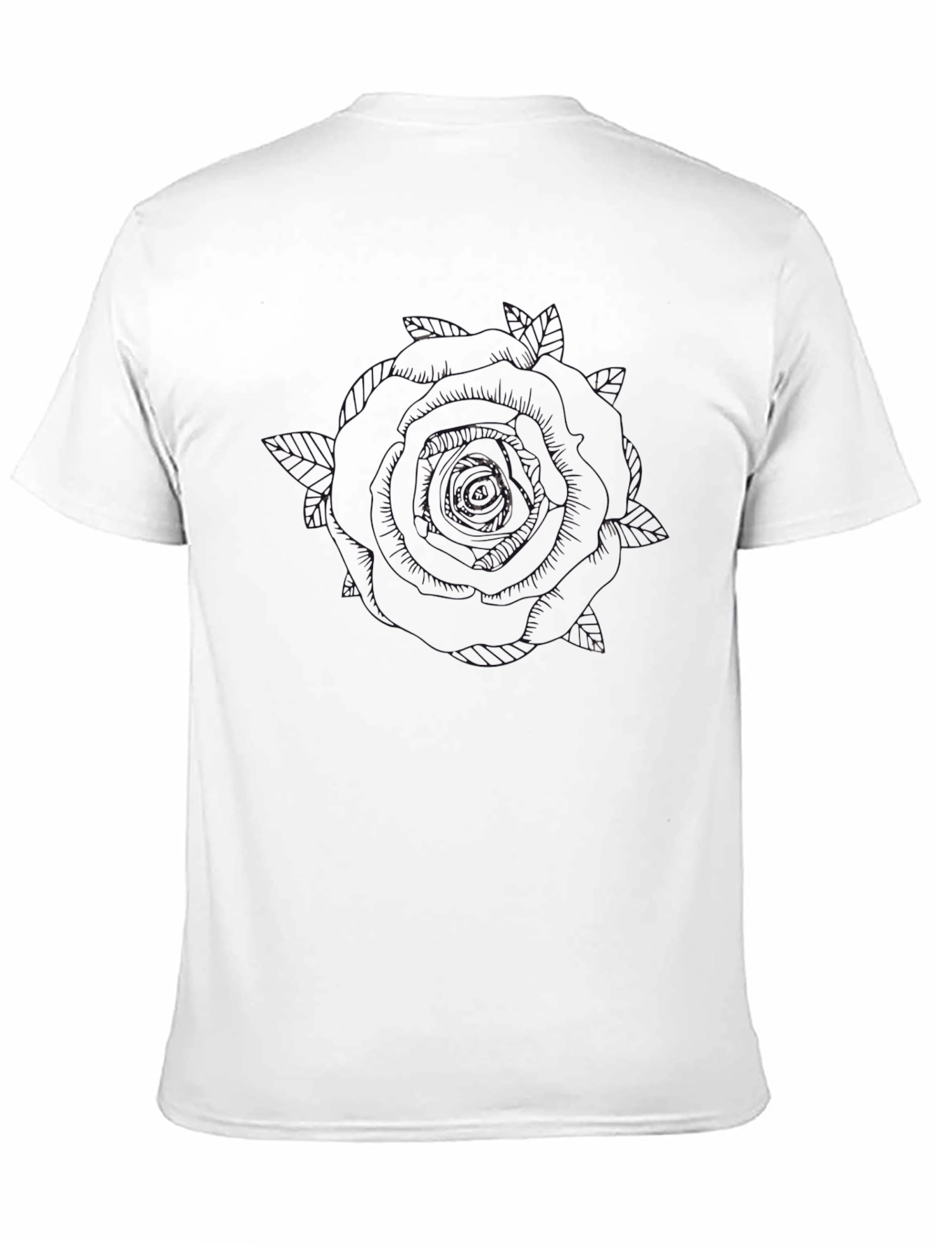Classic Black Short-Sleeve T-Shirt