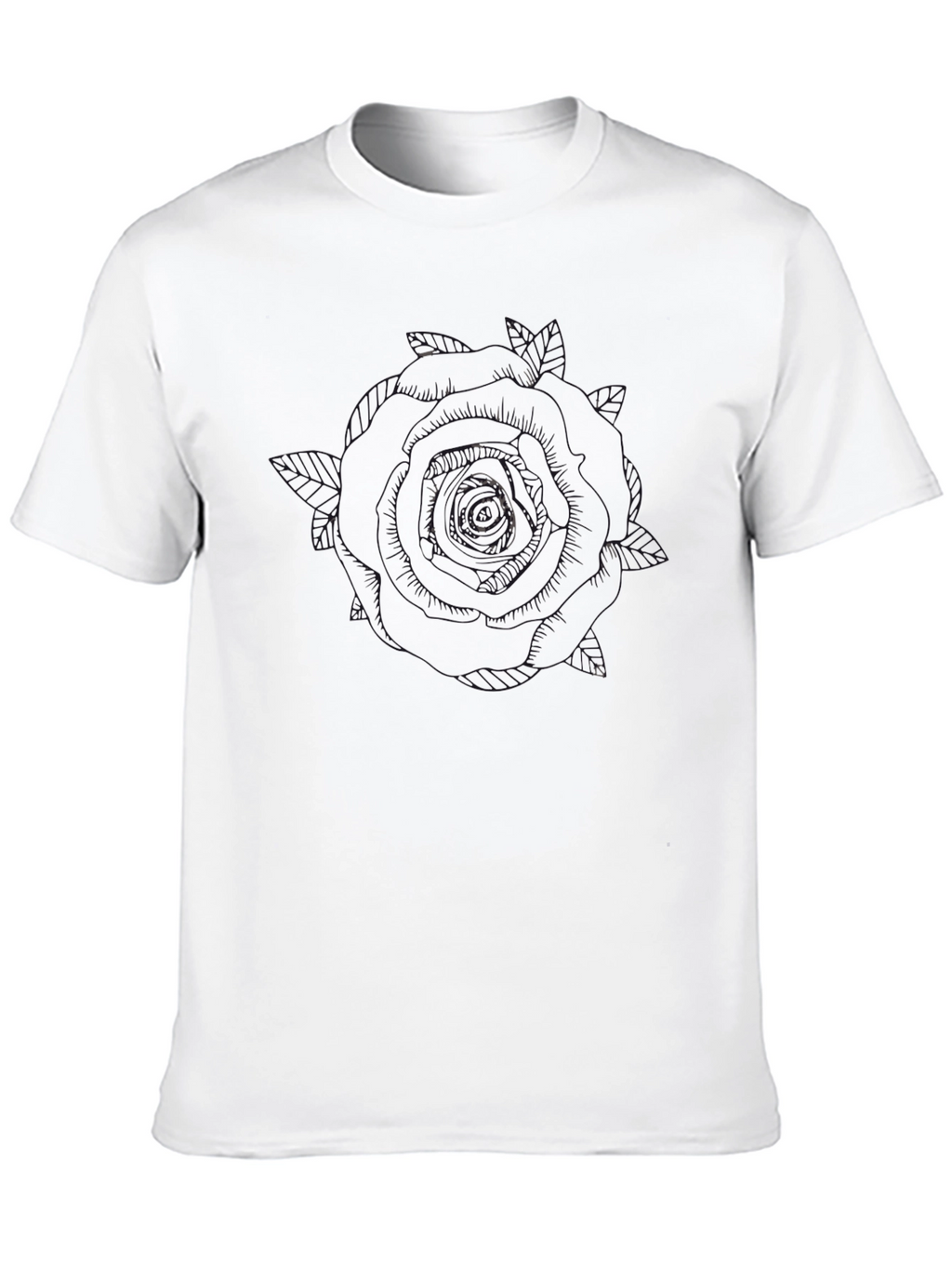 Classic Black Short-Sleeve T-Shirt