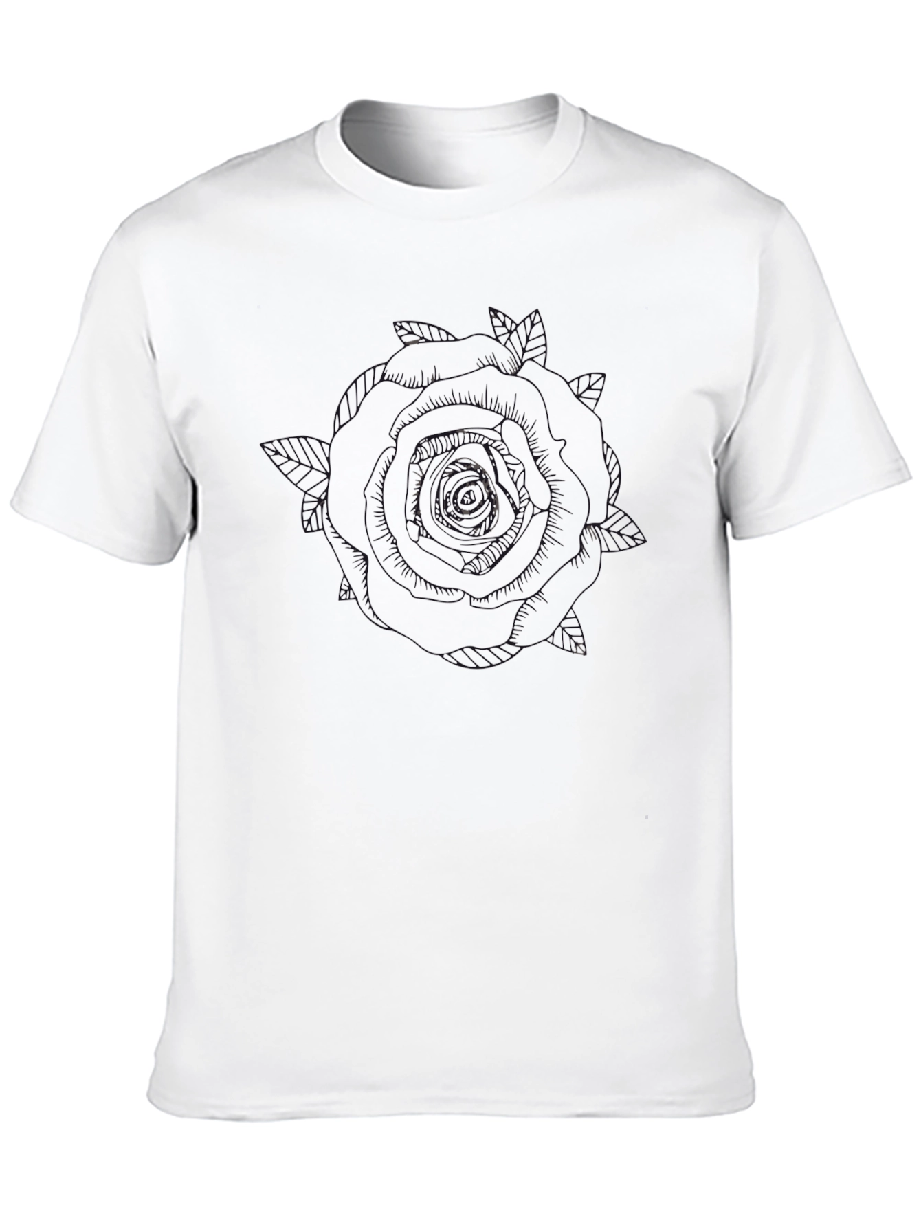 Classic Black Short-Sleeve T-Shirt