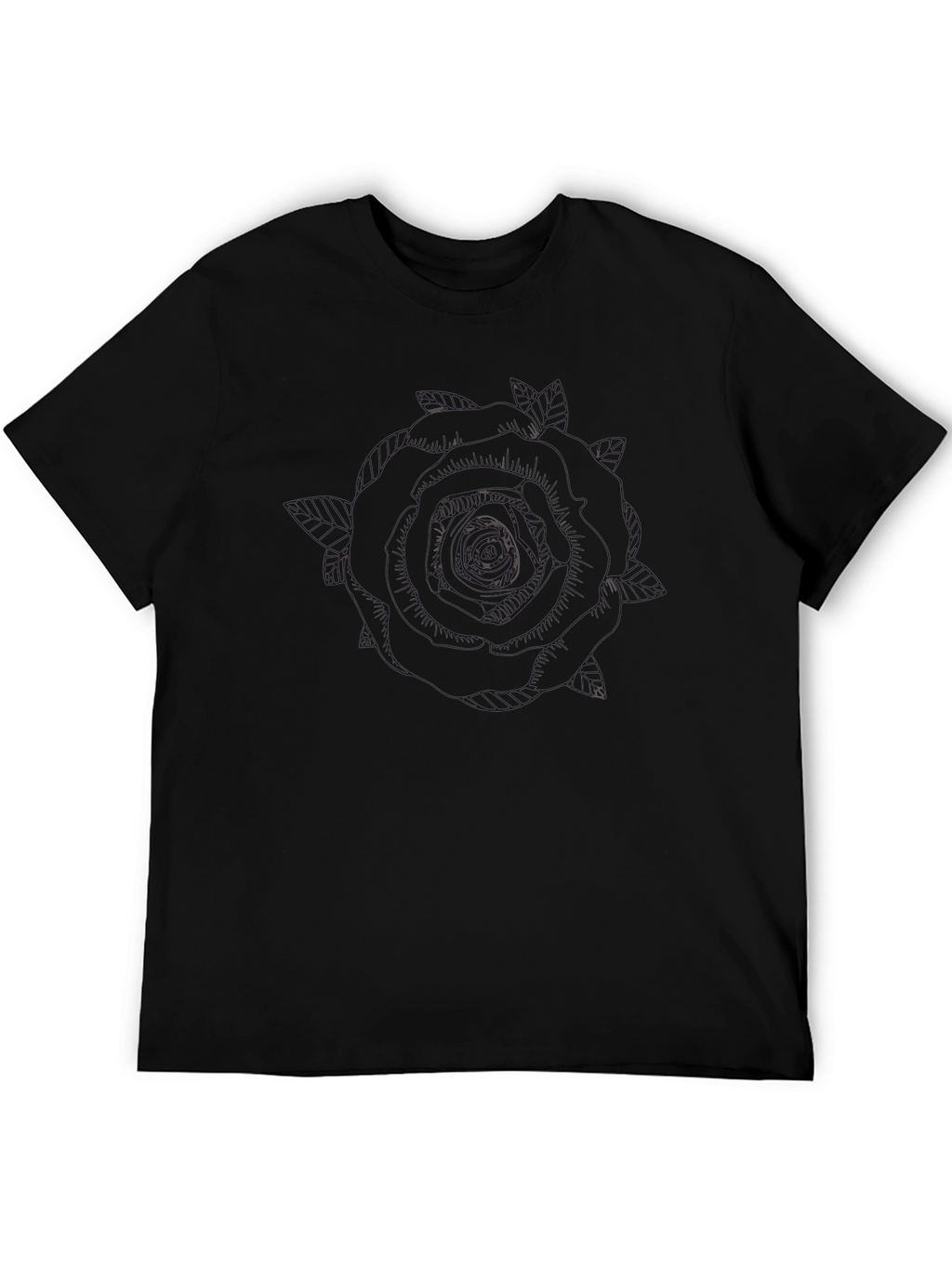 Classic Black Short-Sleeve T-Shirt