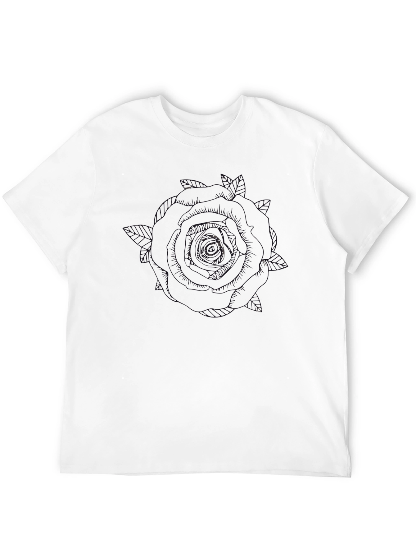 Classic Black Short-Sleeve T-Shirt