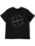Drum Sticks Graphic Black T-Shirt