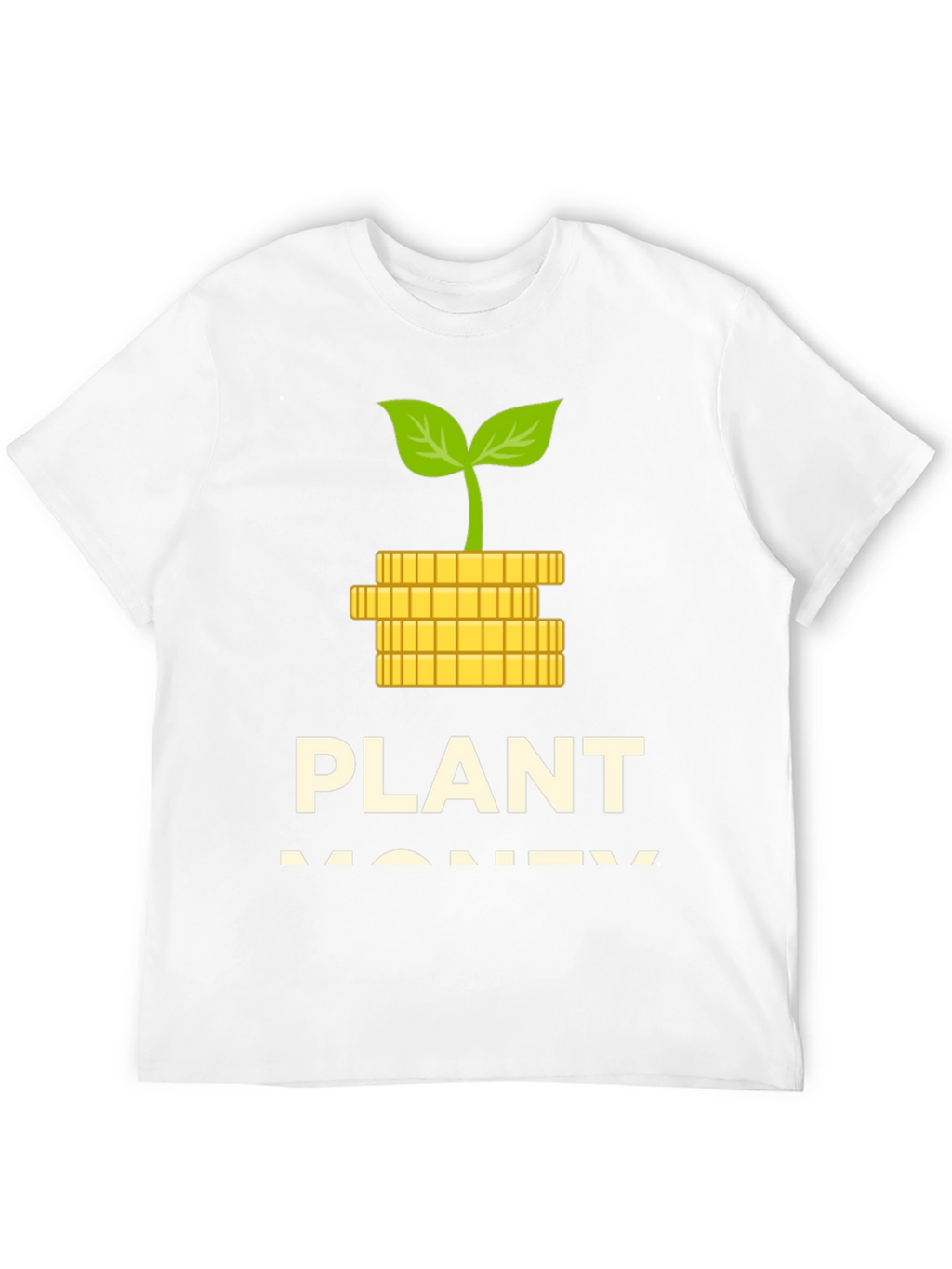Plant Money Graphic T-Shirt - Black