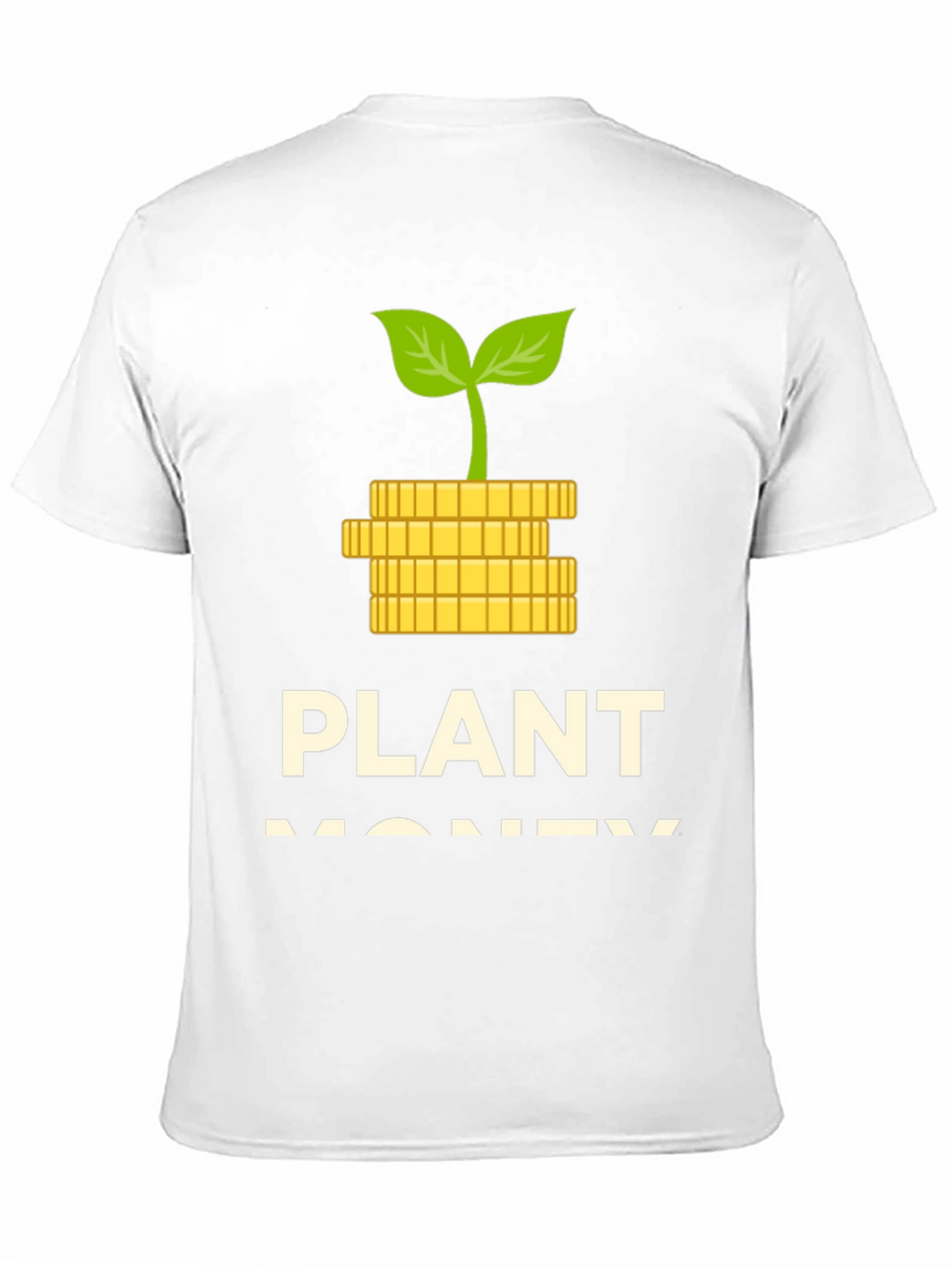 Plant Money Graphic T-Shirt - Black