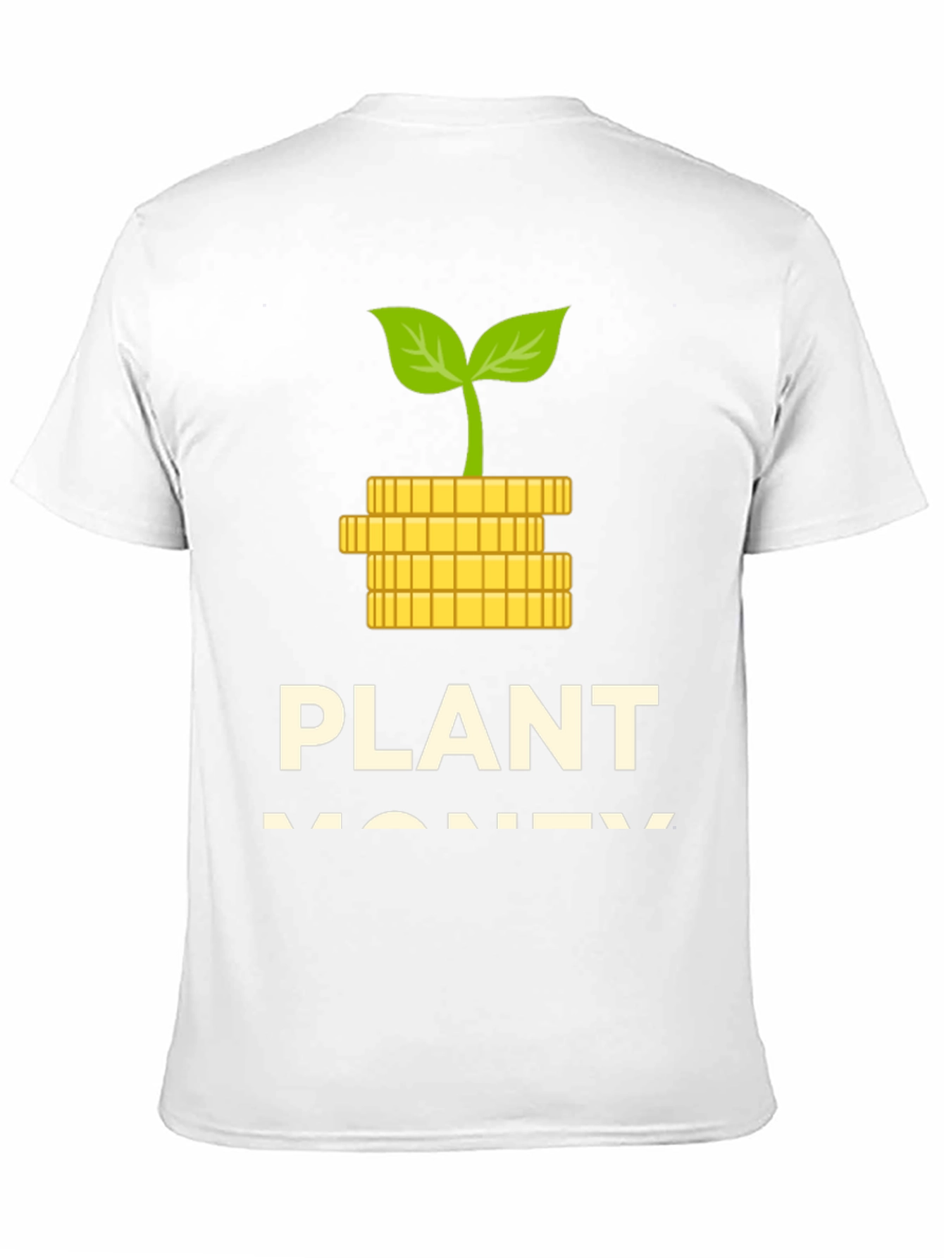 Plant Money Graphic T-Shirt - Black