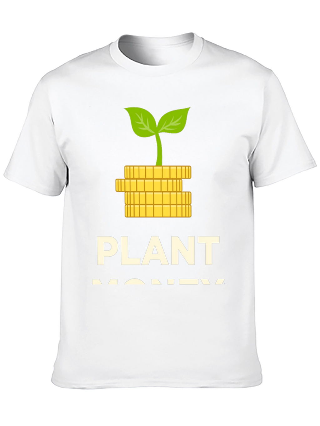 Plant Money Graphic T-Shirt - Black