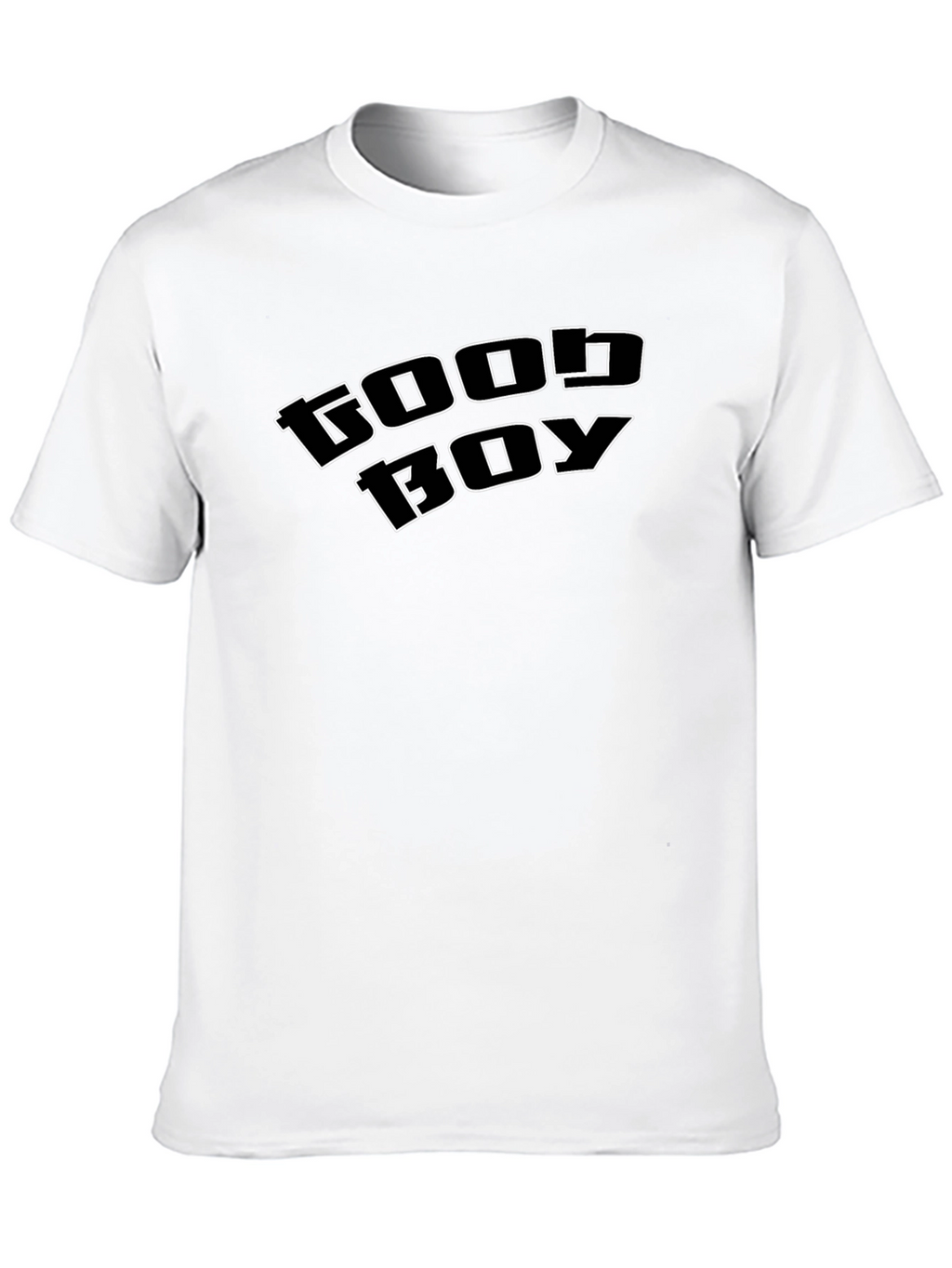 Good Boy Graphic Tee - Black Casual T-Shirt
