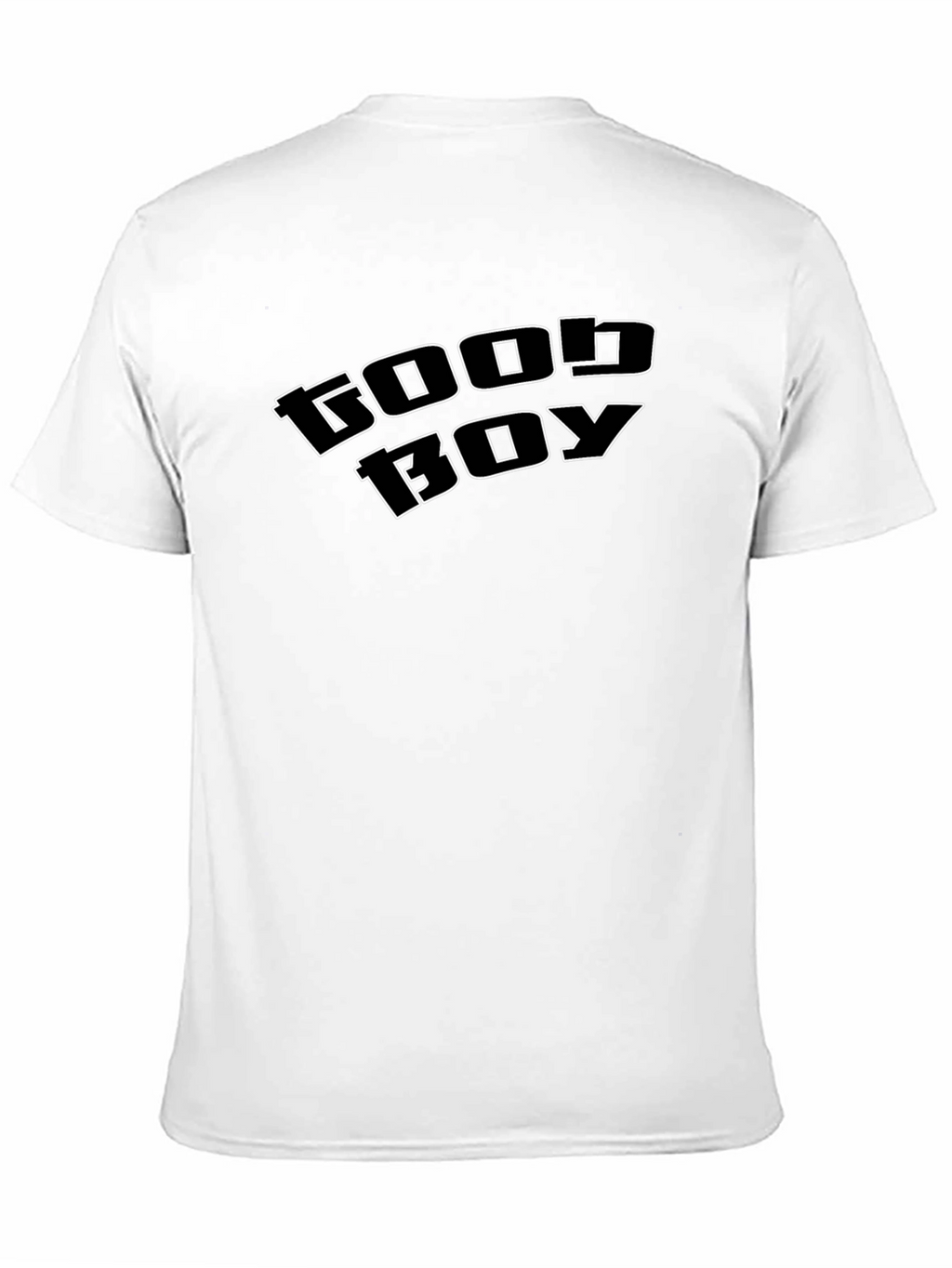 Good Boy Graphic Tee - Black Casual T-Shirt