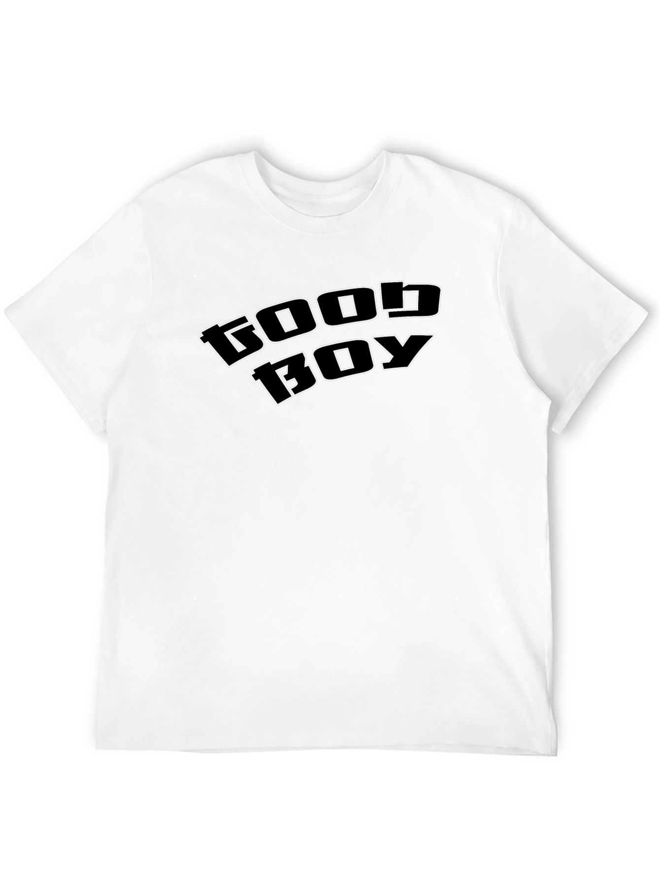 Good Boy Graphic Tee - Black Casual T-Shirt