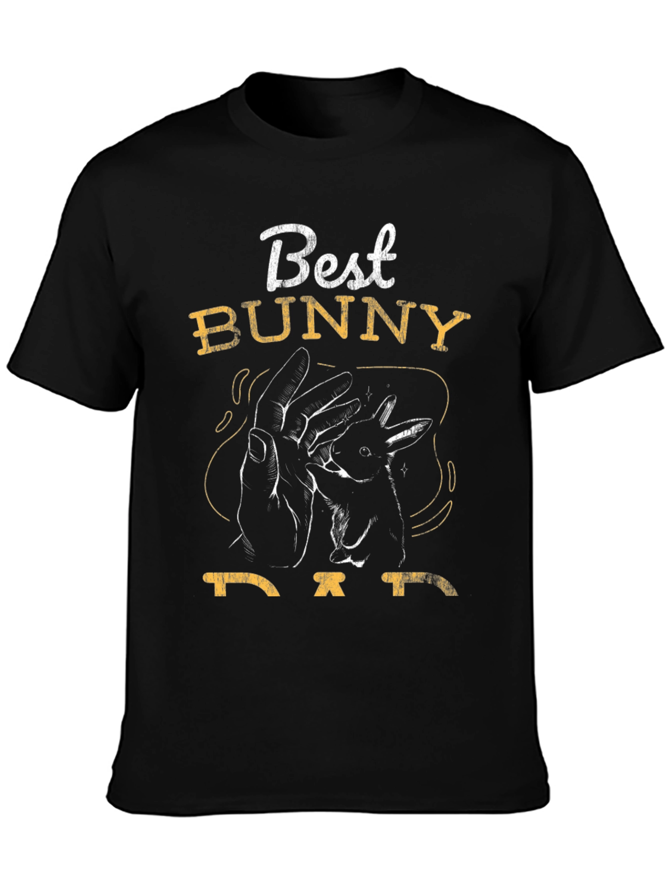 Best Bunny Dad T-Shirt - Mens Graphic Tee