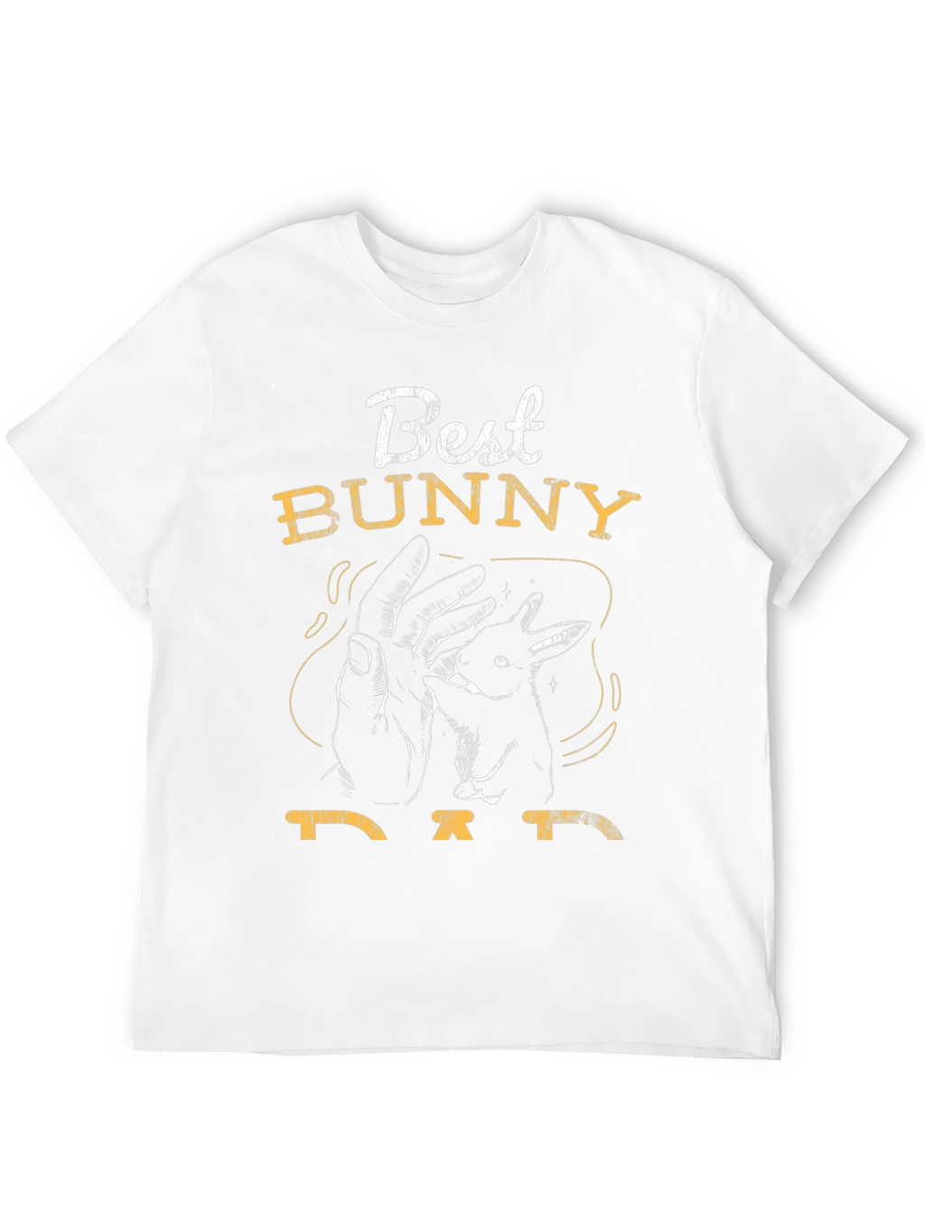 Best Bunny Dad T-Shirt - Mens Graphic Tee