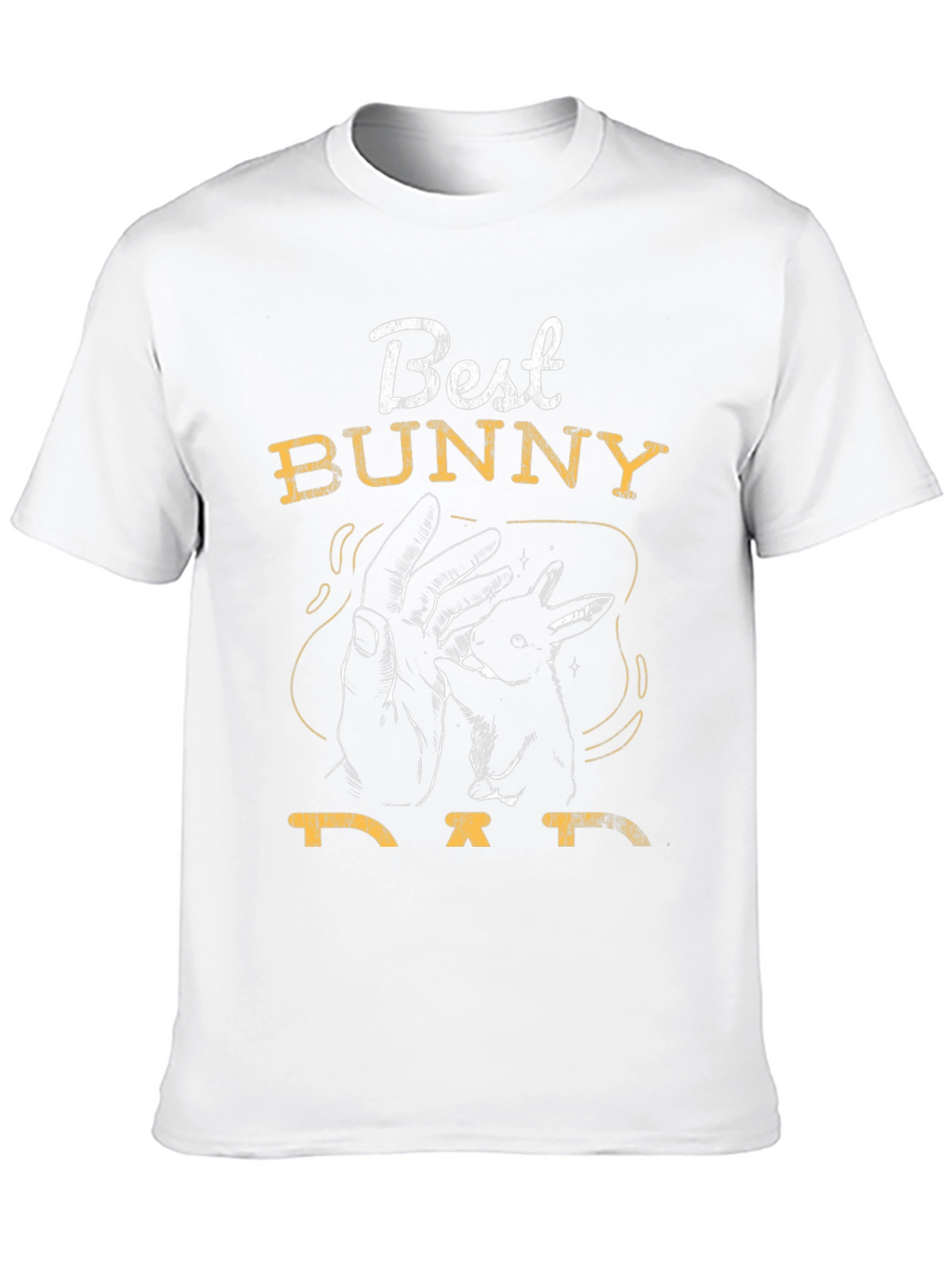 Best Bunny Dad T-Shirt - Mens Graphic Tee