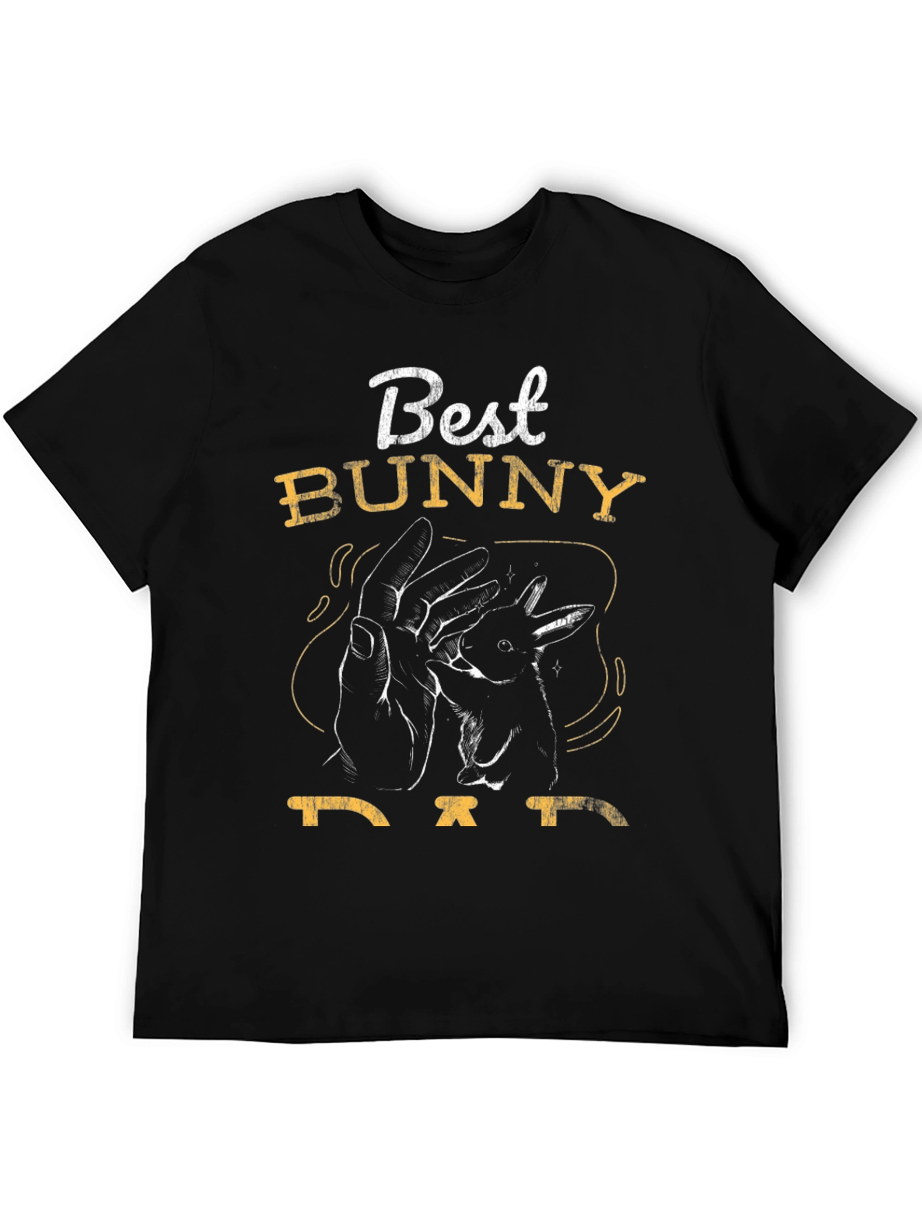 Best Bunny Dad T-Shirt - Mens Graphic Tee