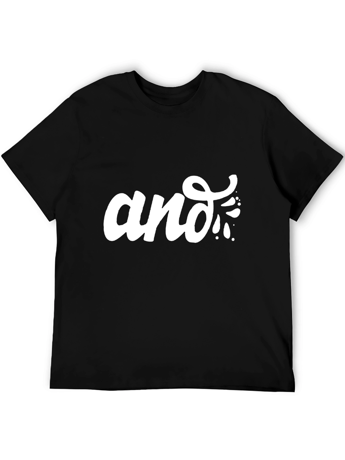 Stylish Black T-Shirt with and Graphic