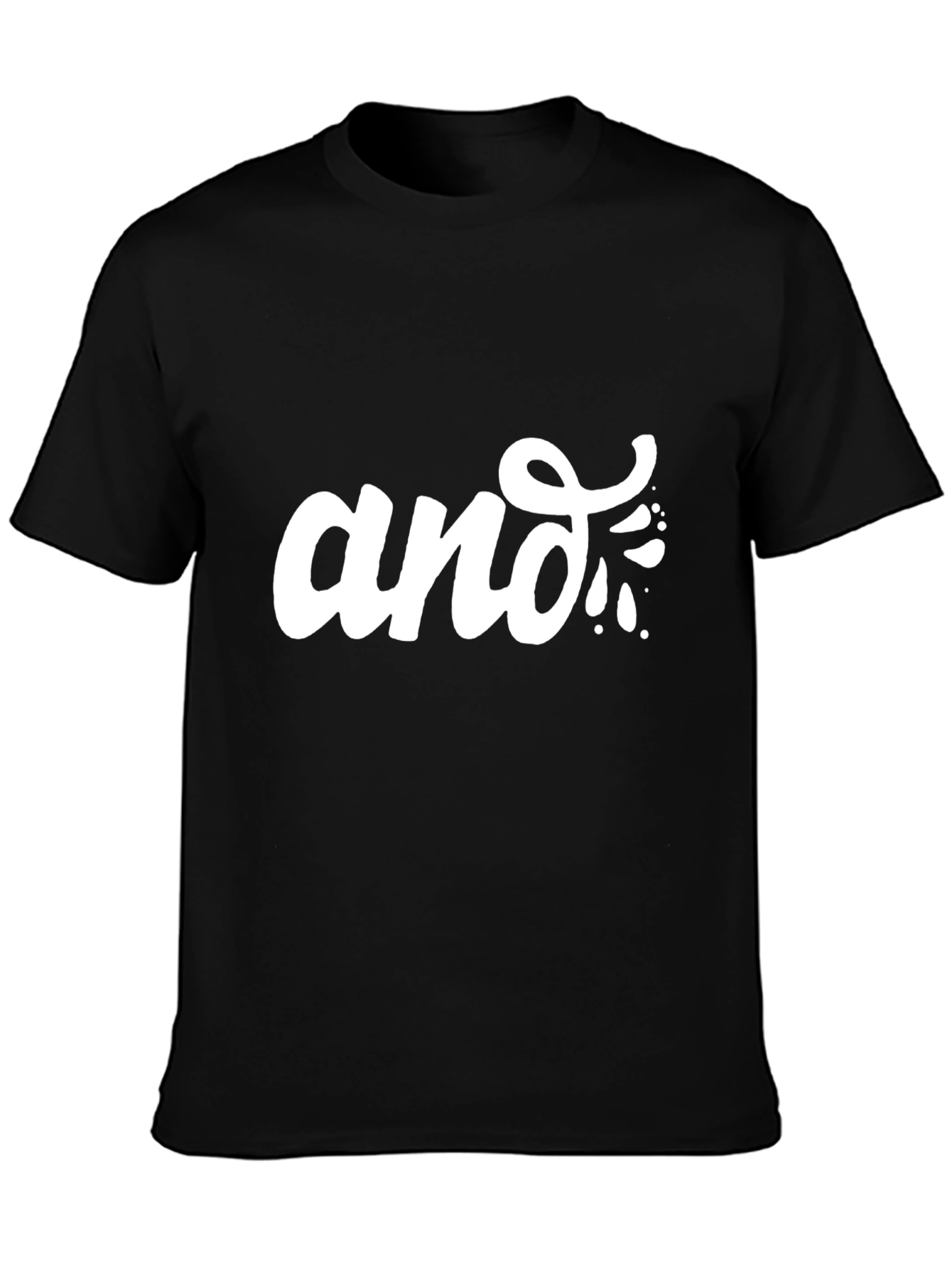 Stylish Black T-Shirt with and Graphic