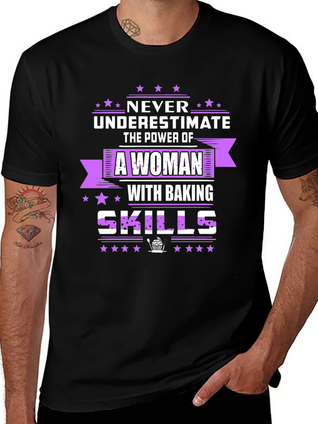 Baking Skills T-Shirt - Never Underestimate A Woman!