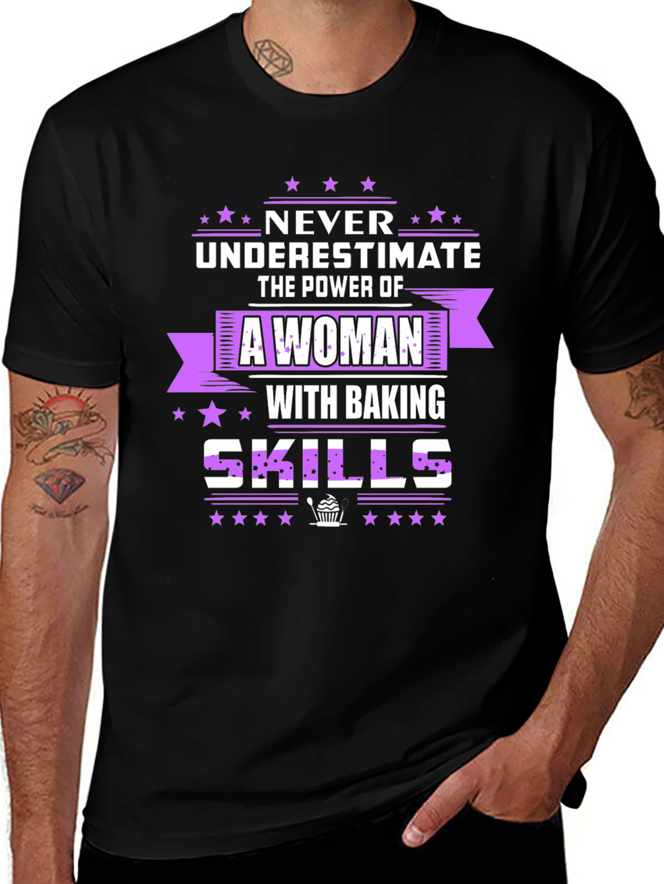 Baking Skills T-Shirt - Never Underestimate A Woman!