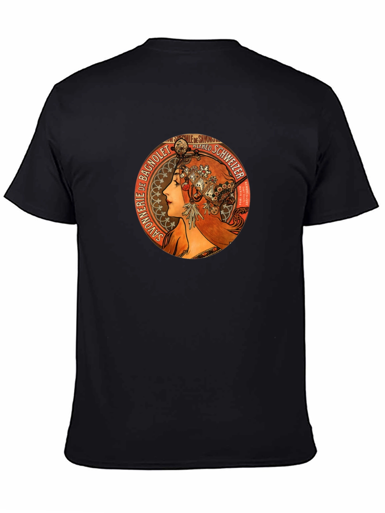 Art Nouveau Woman T-Shirt - Vintage Style Graphic Tee