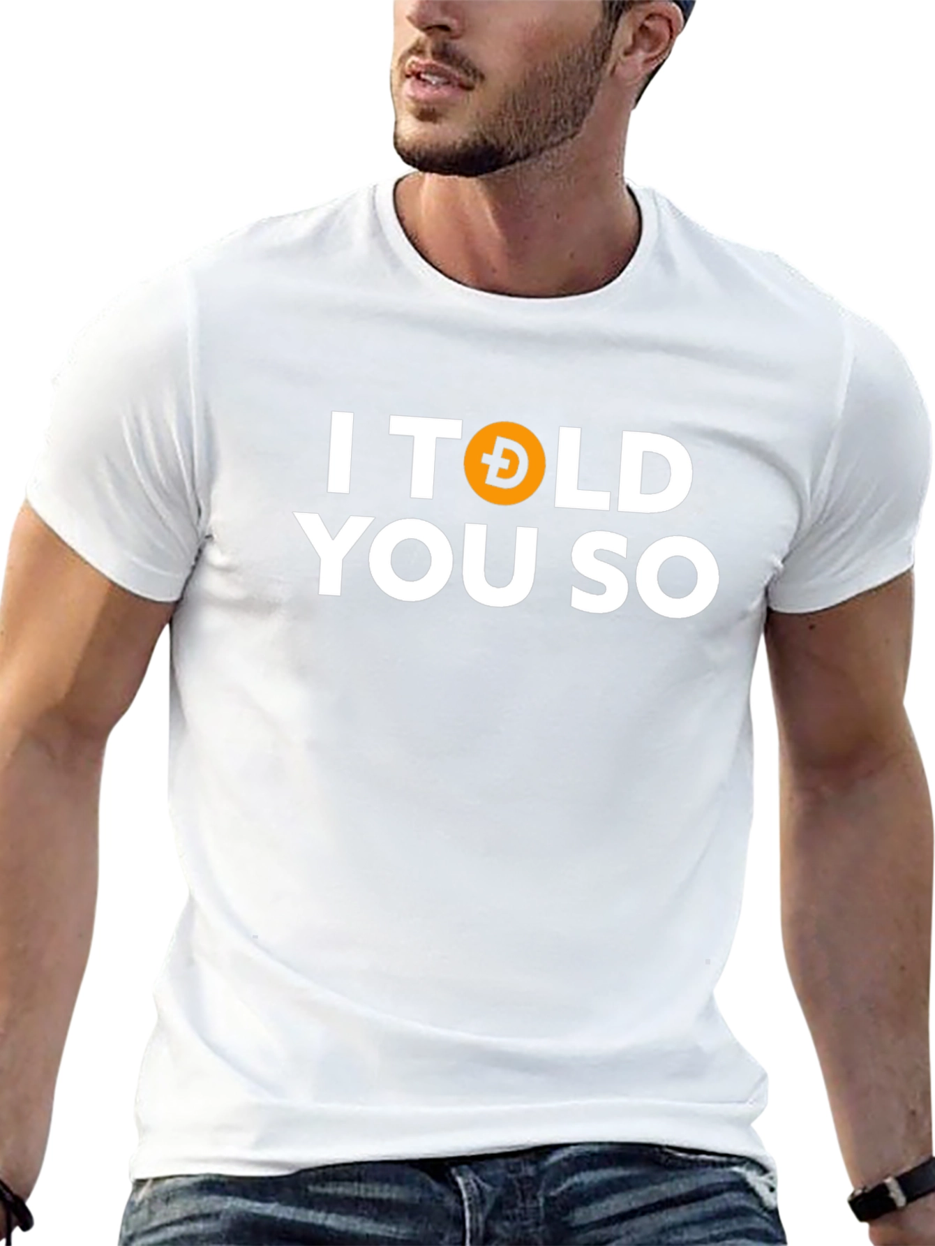 I Told You So Dogecoin Crypto Black T-Shirt