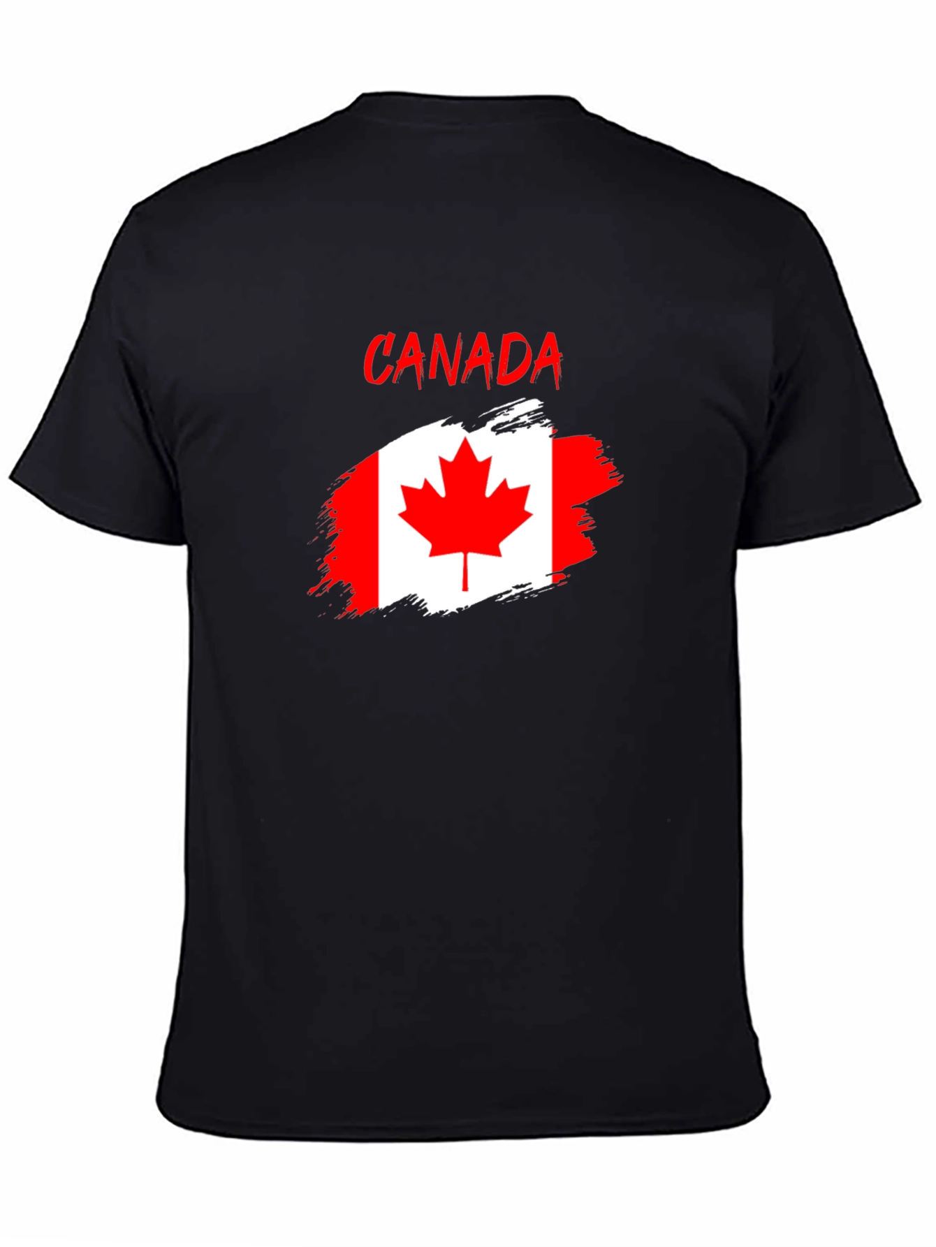 Canada Flag T-Shirt - Distressed Graphic Tee