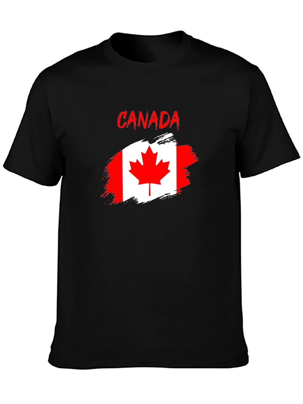 Canada Flag T-Shirt - Distressed Graphic Tee