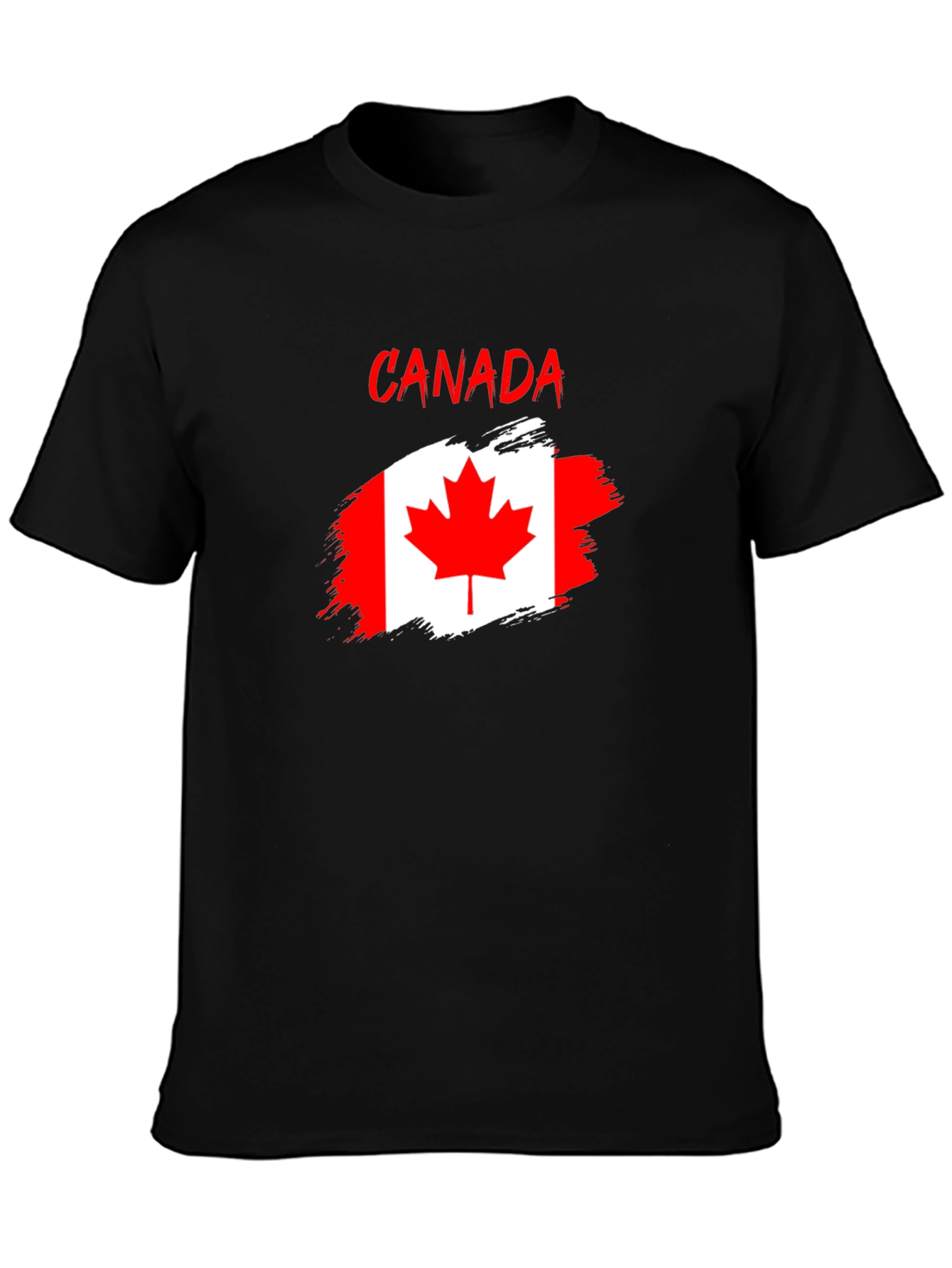 Canada Flag T-Shirt - Distressed Graphic Tee