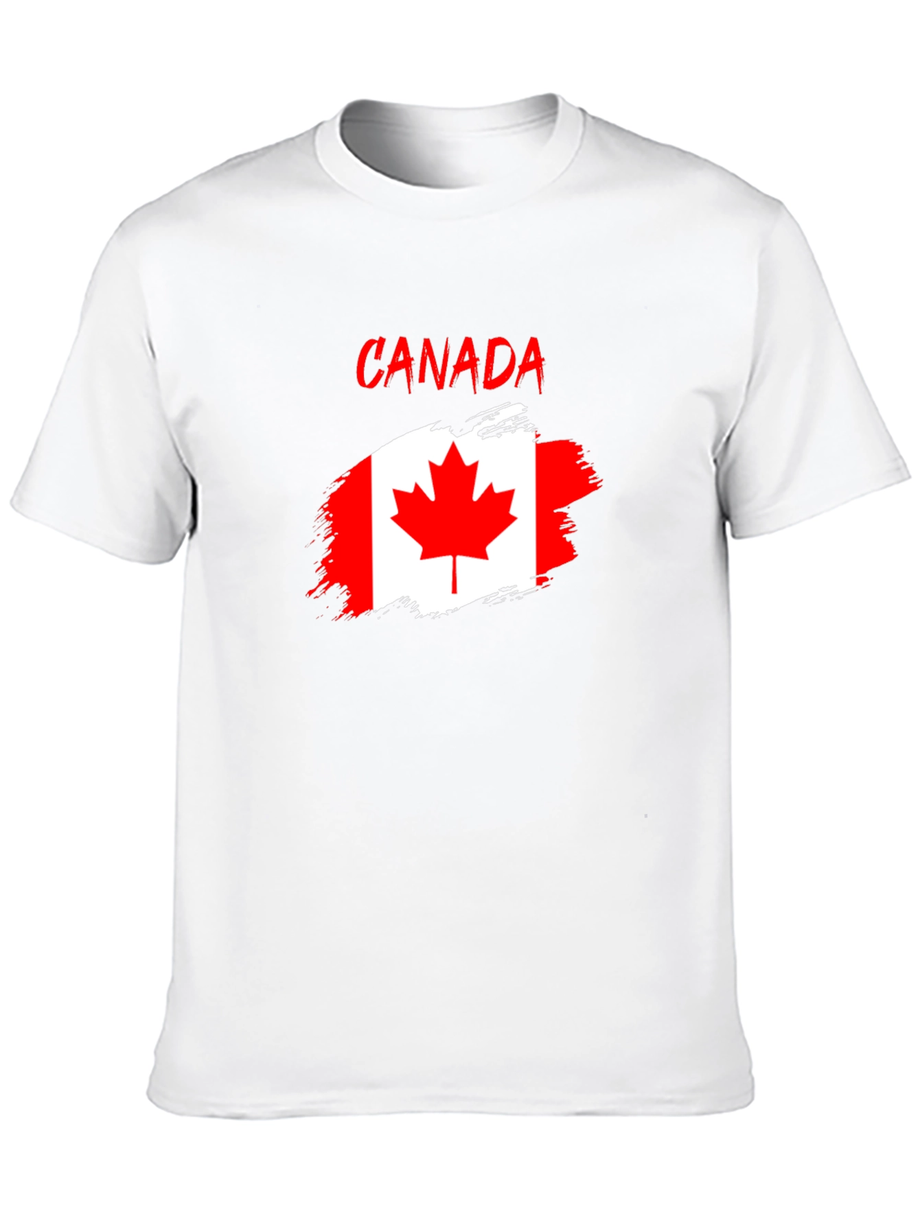 Canada Flag T-Shirt - Distressed Graphic Tee