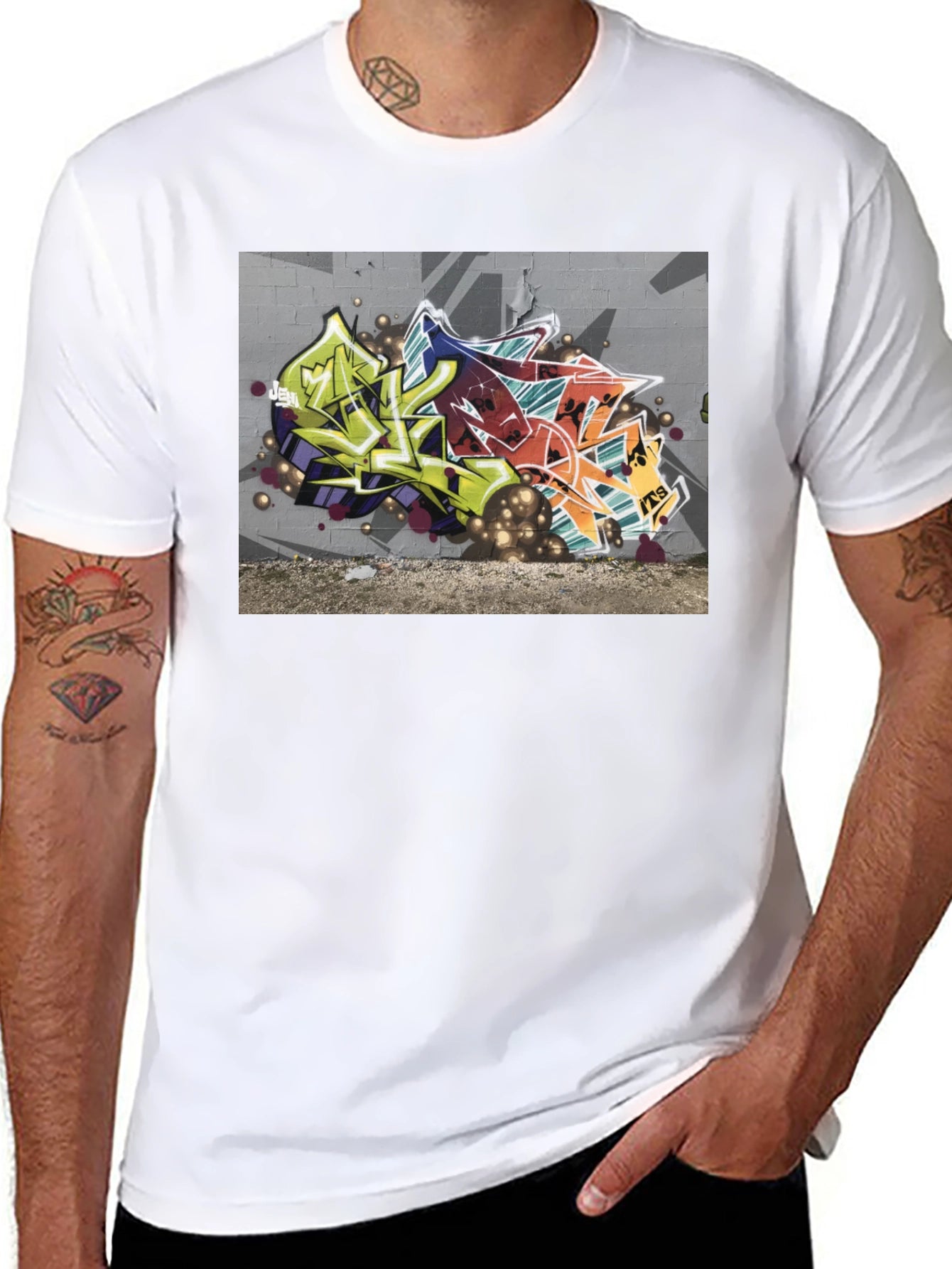 Graffiti Art T-Shirt - Urban Style Tee