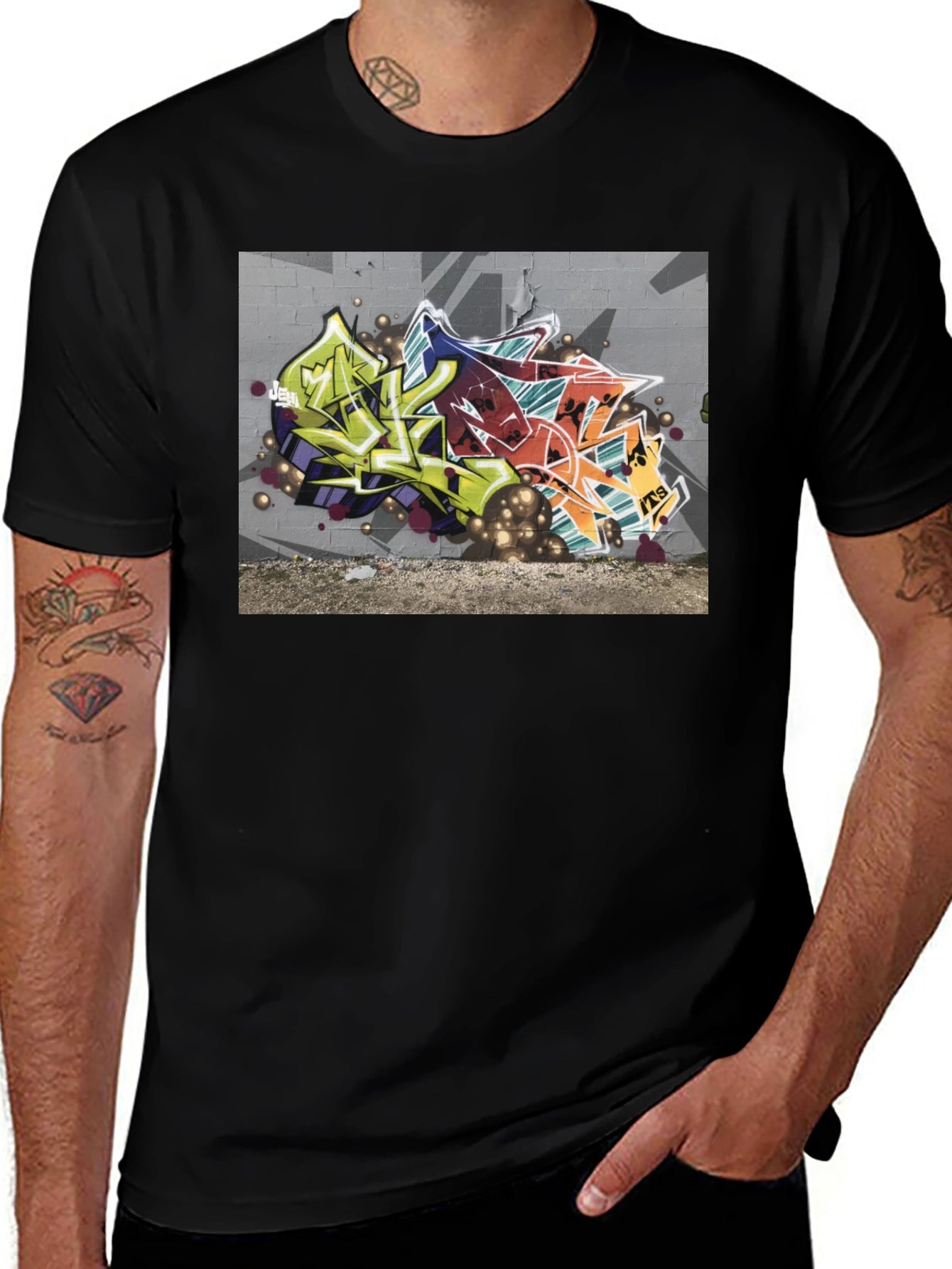 Graffiti Art T-Shirt - Urban Style Tee