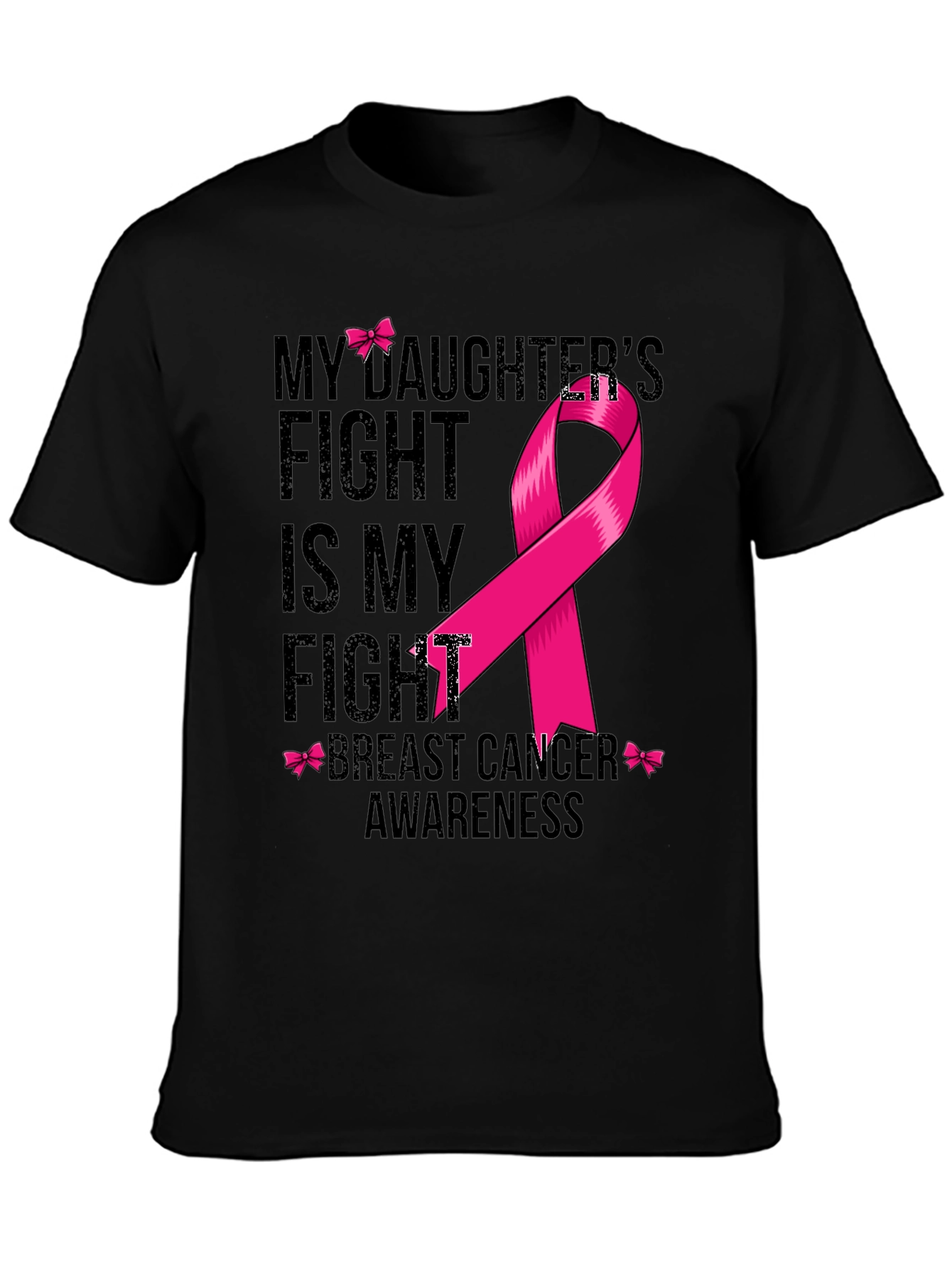 Breast Cancer Awareness T-Shirt - My Daughters Fight