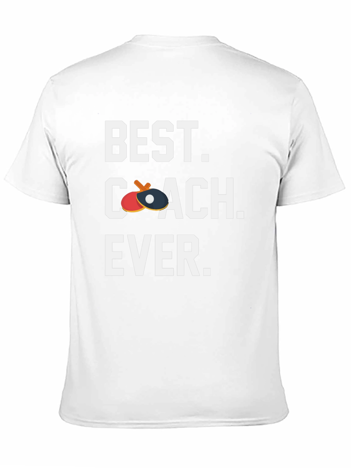 Best Coach Ever T-Shirt - Table Tennis Ping Pong