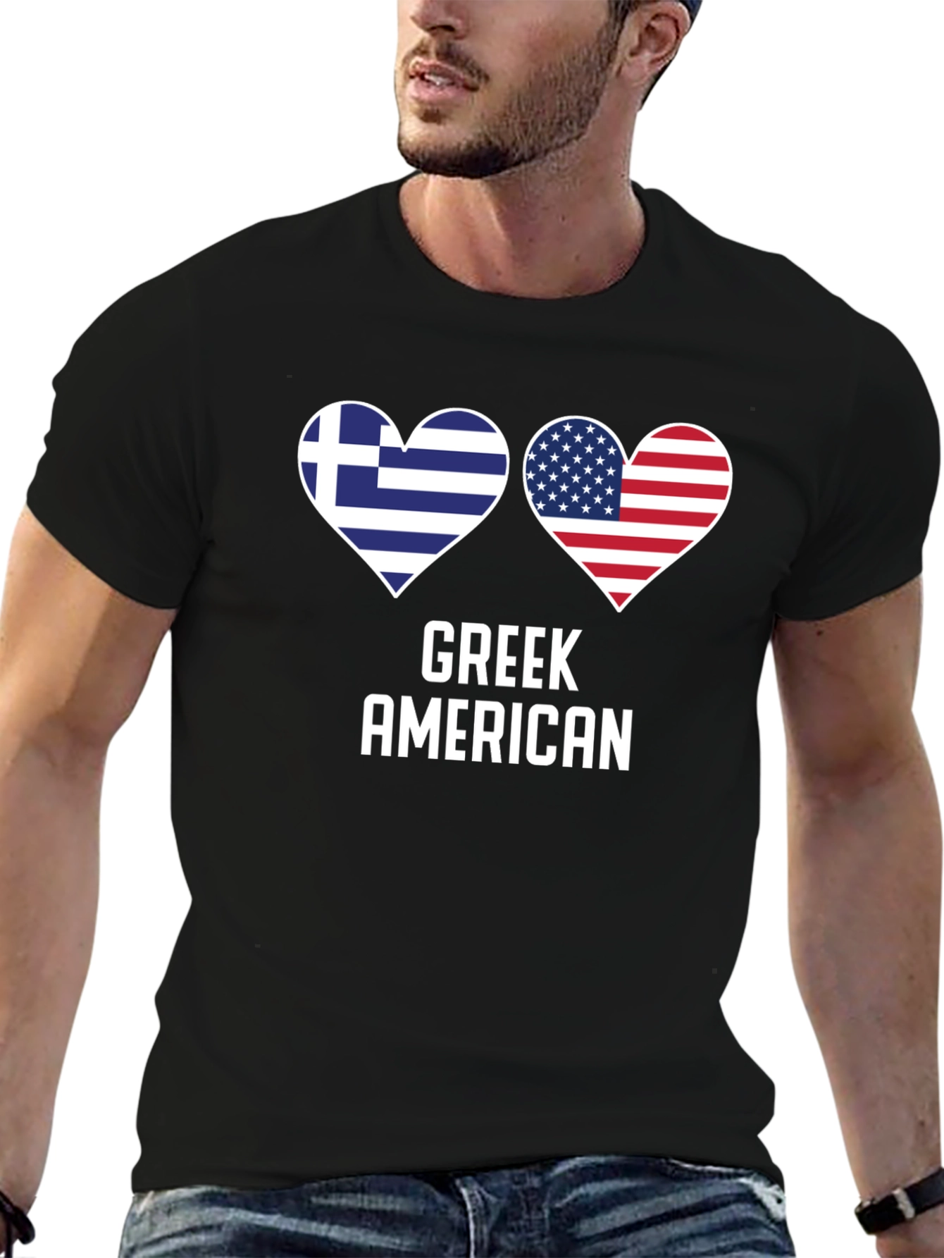 Greek American Pride T-Shirt