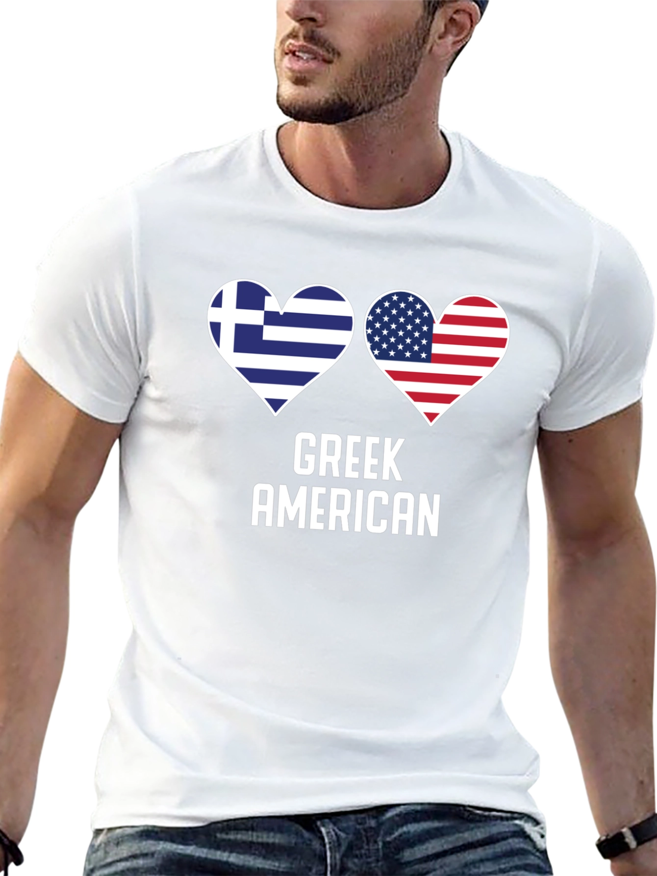 Greek American Pride T-Shirt