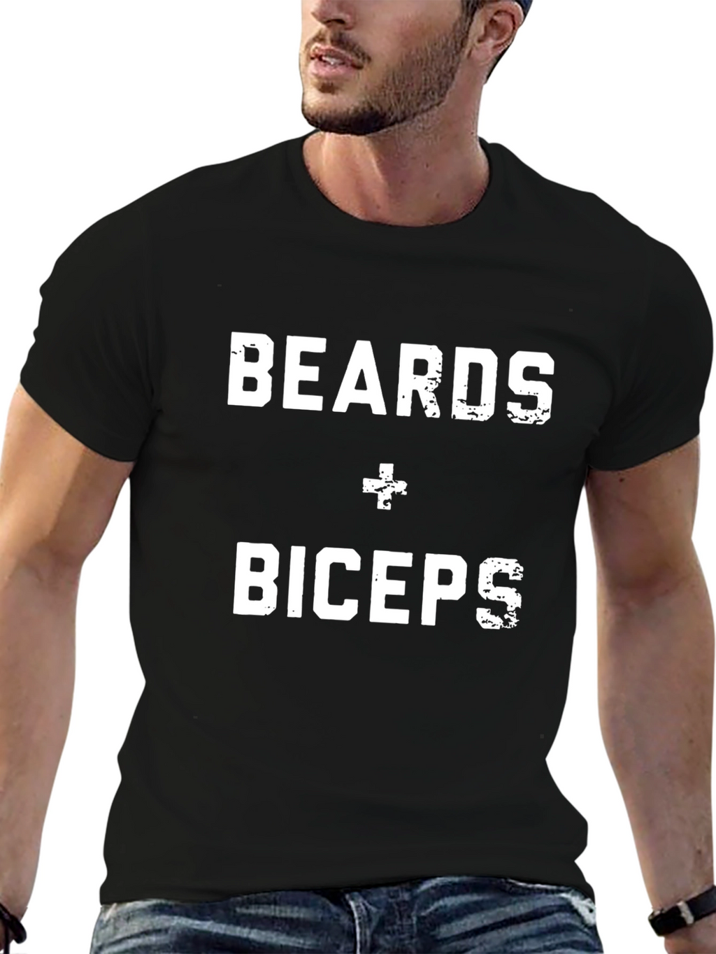 Beards and Biceps Graphic T-Shirt
